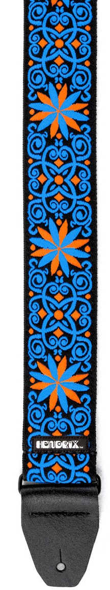 Dunlop Jimi Hendrix Blacklight Fillmore Blue Strap (obrázek 3)