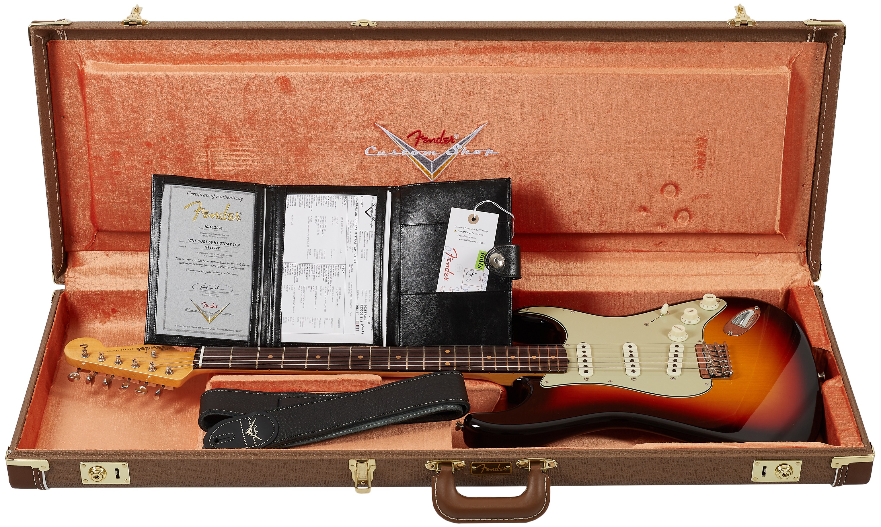 Fender Custom Shop Vintage Custom 59 Hardtail Strat Time Capsule (použ (obrázek 6)