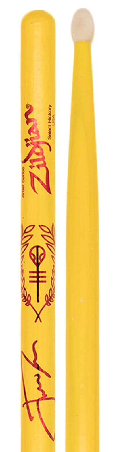 Zildjian Josh Dun "Clancy Yellow" Signature Drumsticks (obrázek 4)