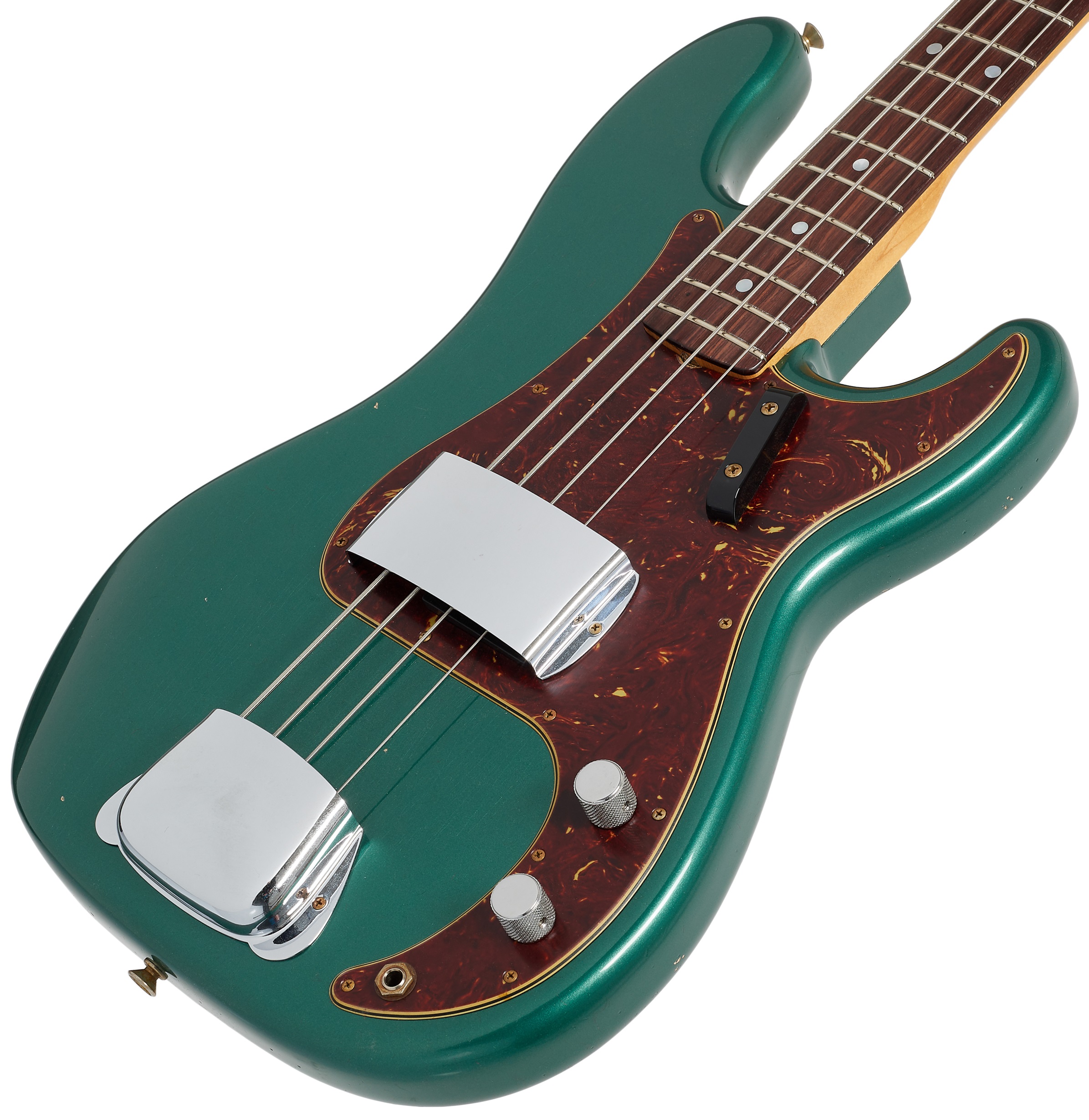 Fender Custom Shop 66 Precision Bass JRN Relic Sherwood Green (obrázek 3)