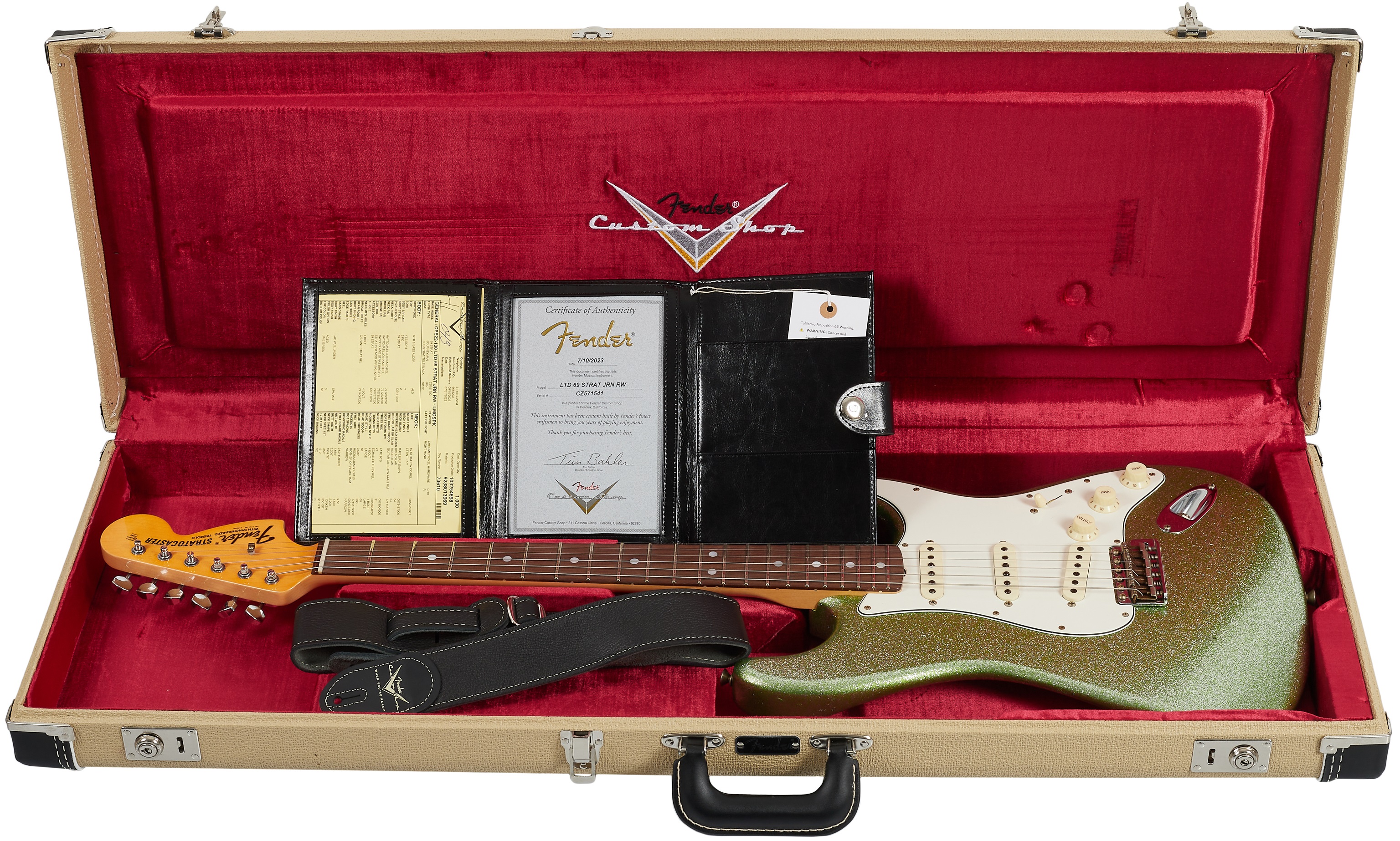 Fender Custom Shop 69 Stratocaster JRN Relic LMGSPK (obrázek 6)