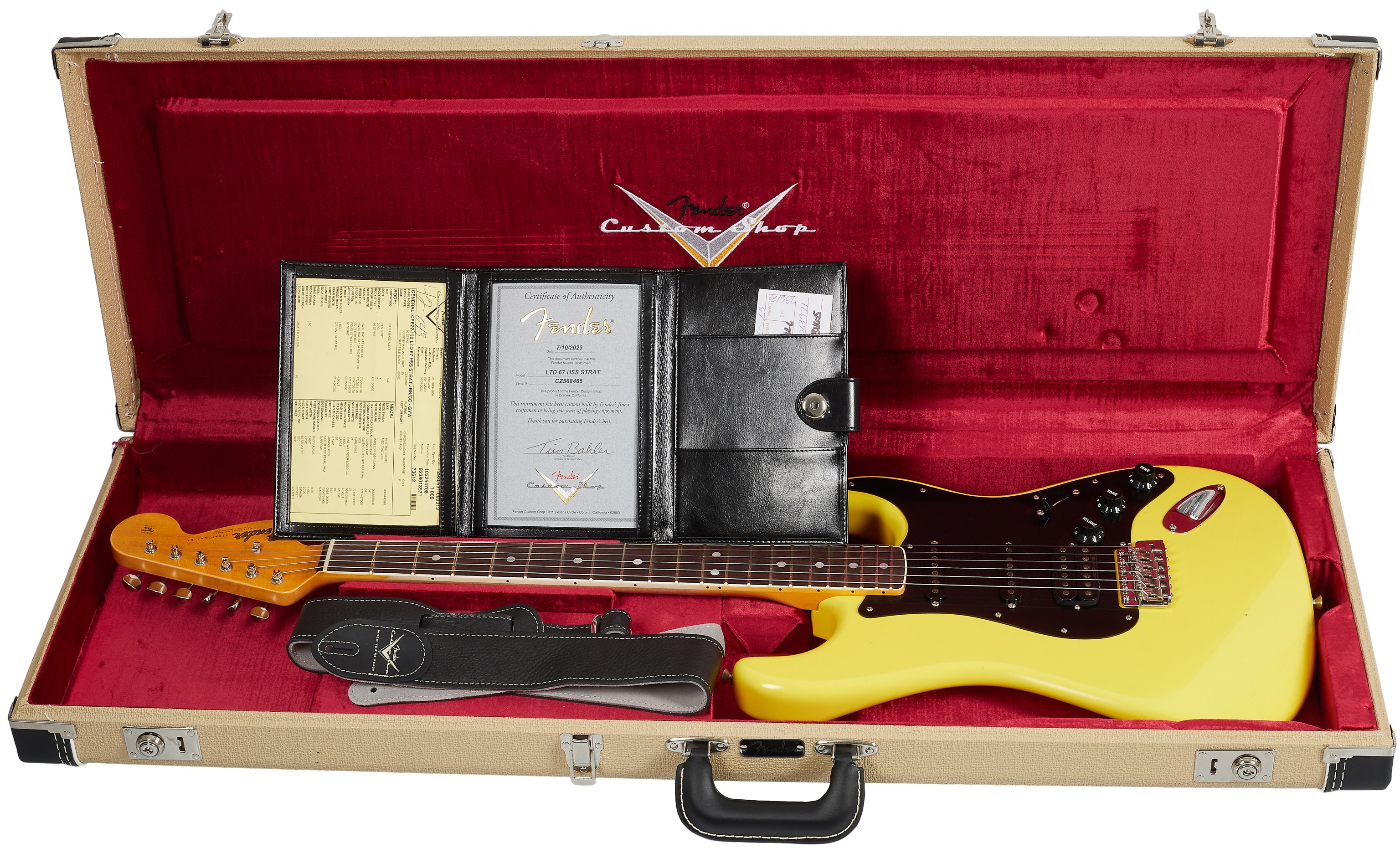 Fender Custom Shop 67 HSS Stratocaster JRN Relic GYW (obrázek 6)