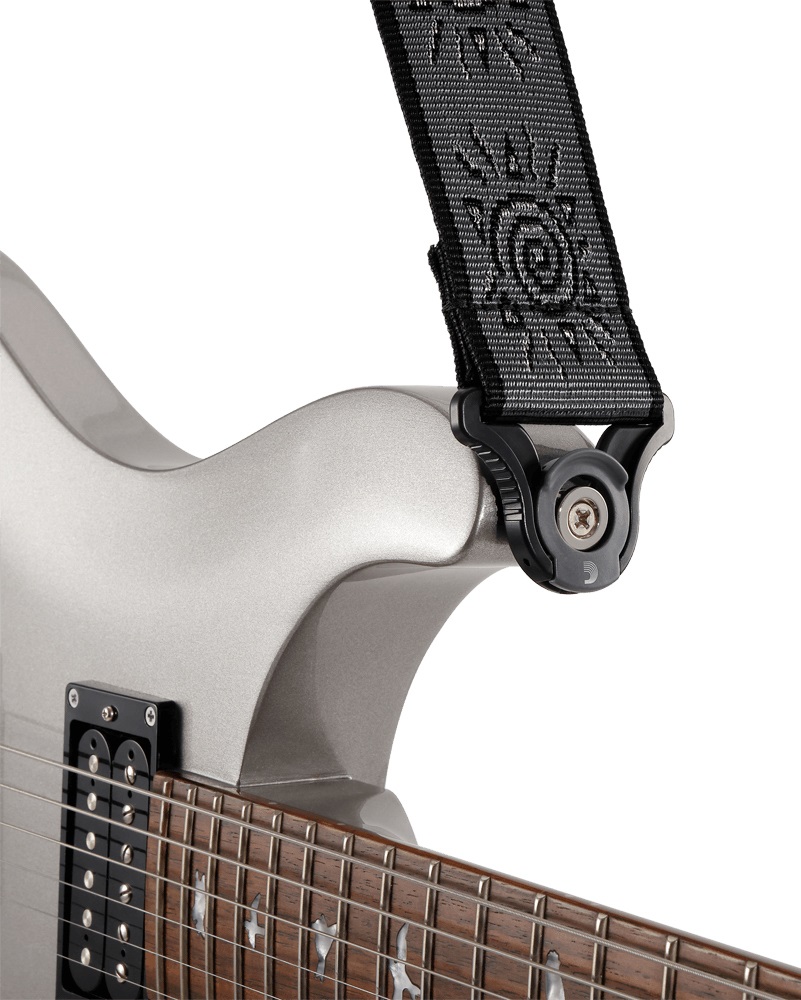 D'Addario Auto Lock Vintage Suns Silver (obrázek 4)