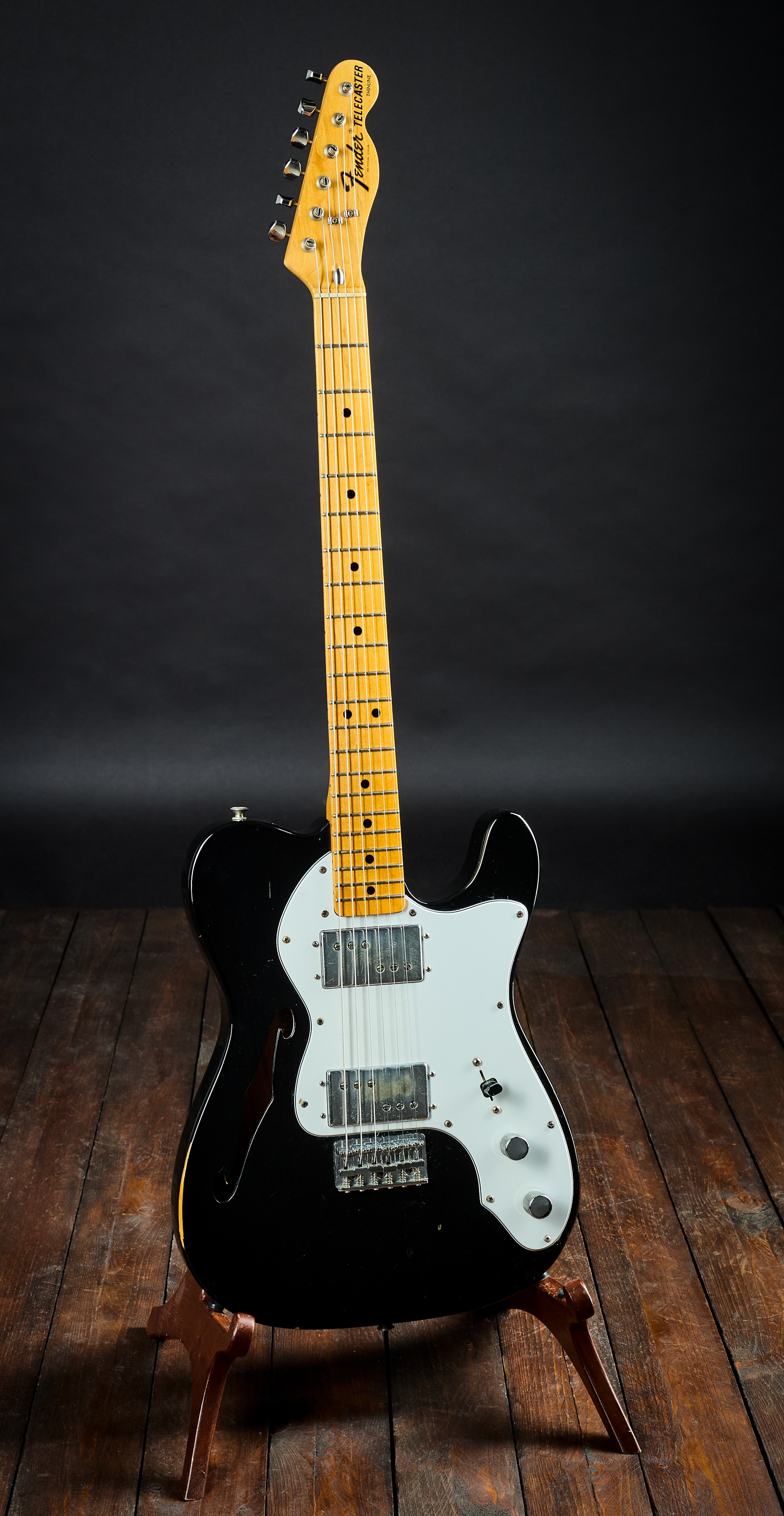 Fender 1974 Thinline Telecaster Custom Color Black
