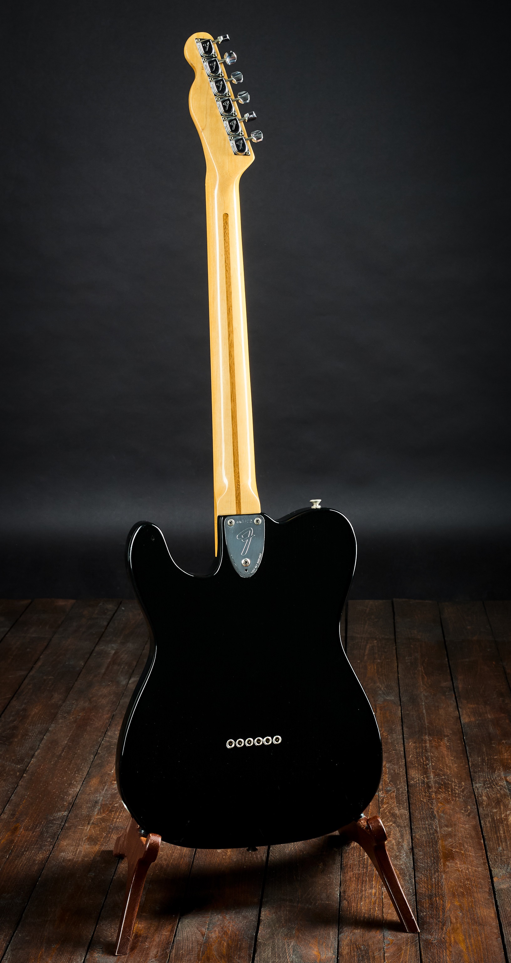 Fender 1974 Thinline Telecaster Custom Color Black (obrázek 3)