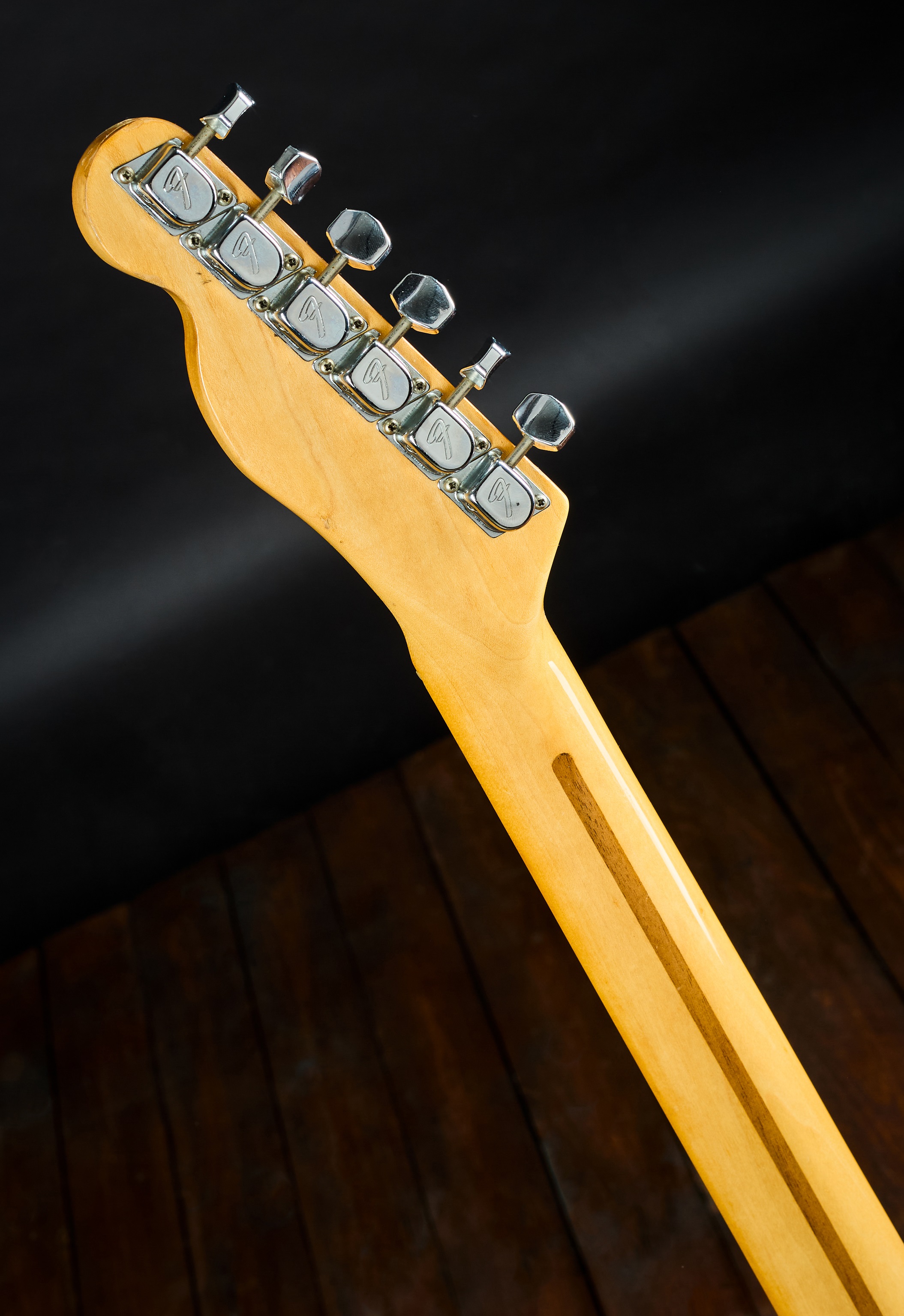 Fender 1974 Thinline Telecaster Custom Color Black (obrázek 7)