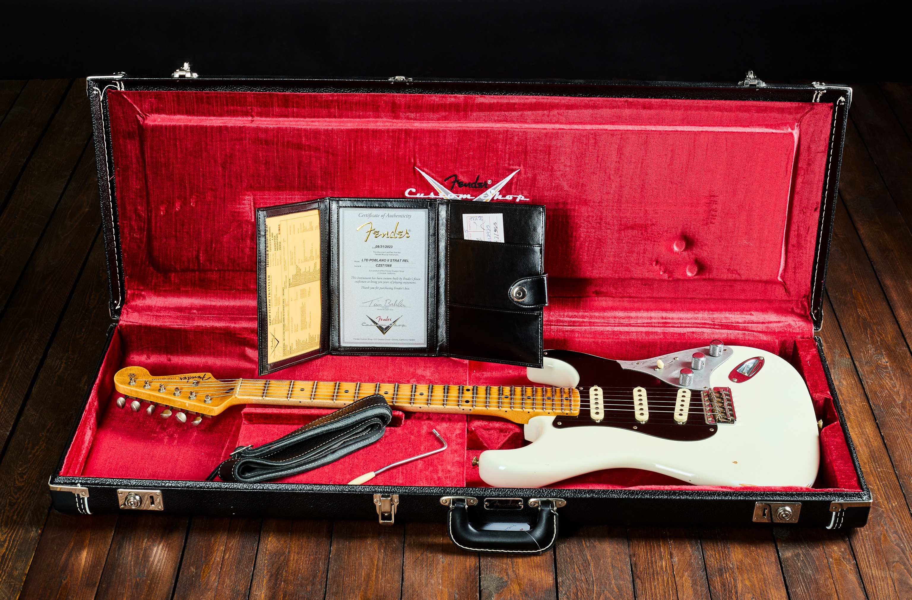 Fender Custom Shop 2023 Ltd. Poblano II. Stratocaster Relic AOWT (obrázek 8)
