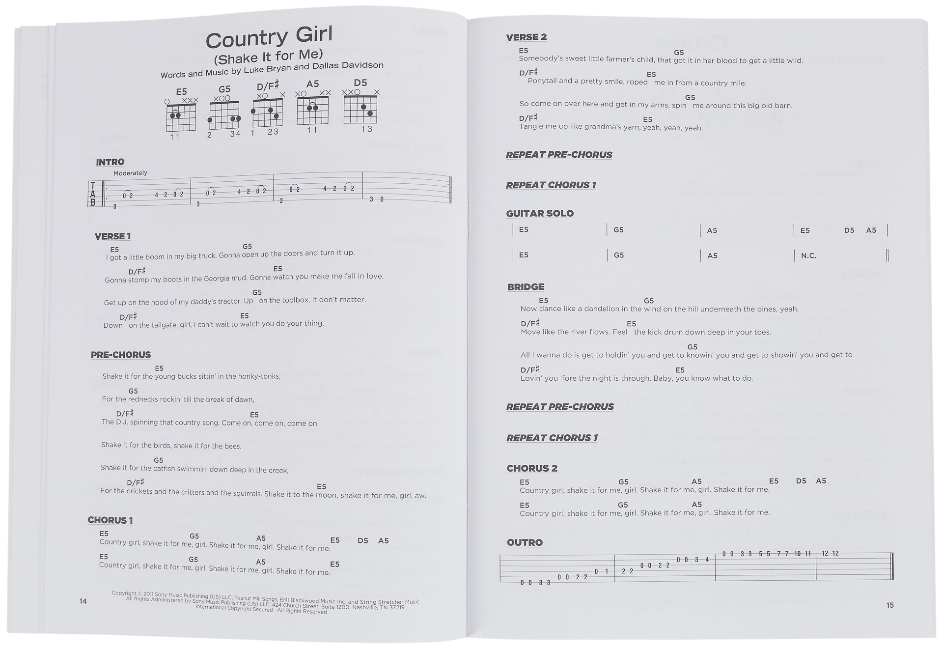 MS Country Hits - Really Easy Guitar (obrázek 4)
