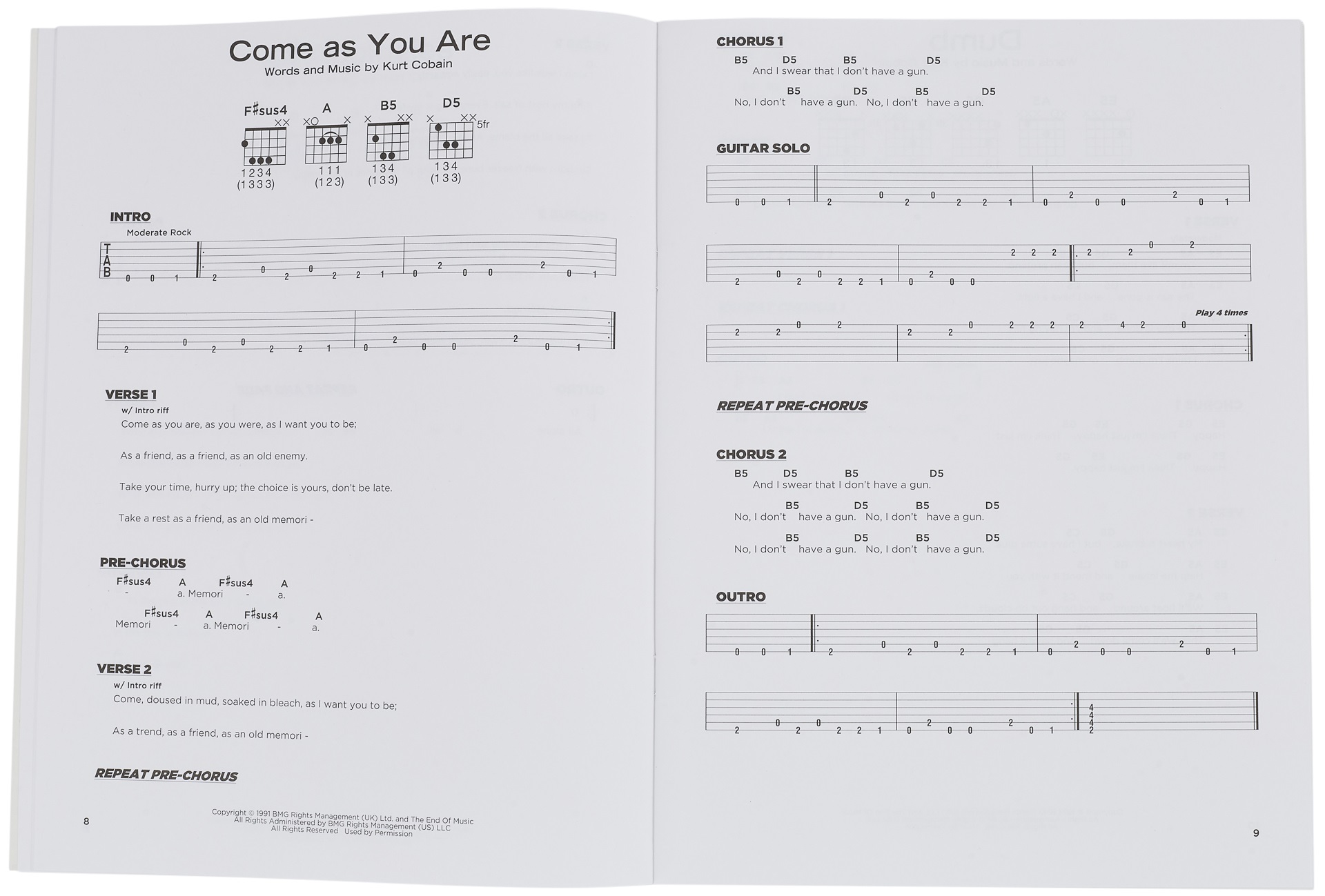 MS Nirvana - Really Easy Guitar (obrázek 4)
