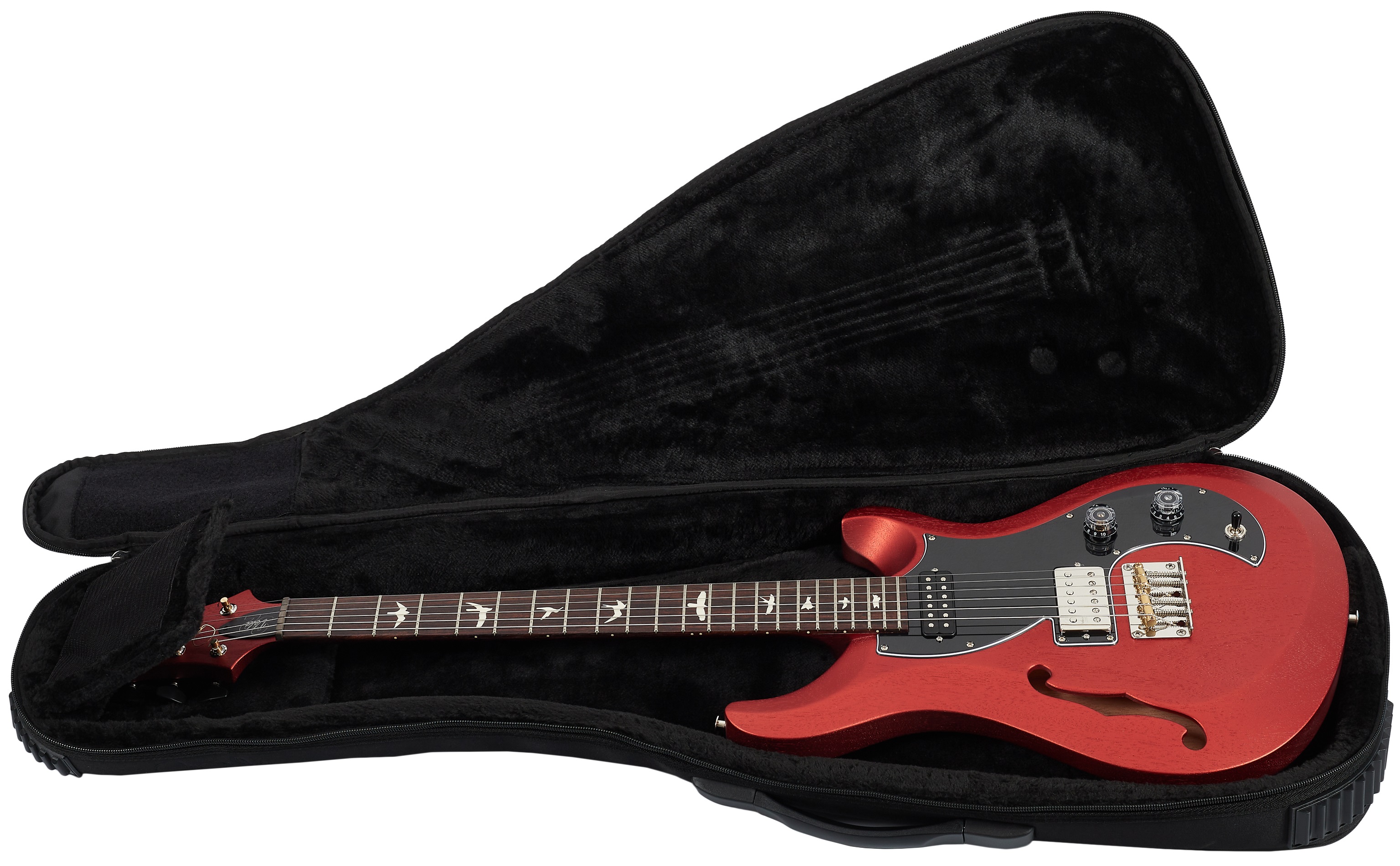PRS S2 Vela Semi Hollow Satin Red Apple Metallic (použité) (obrázek 6)