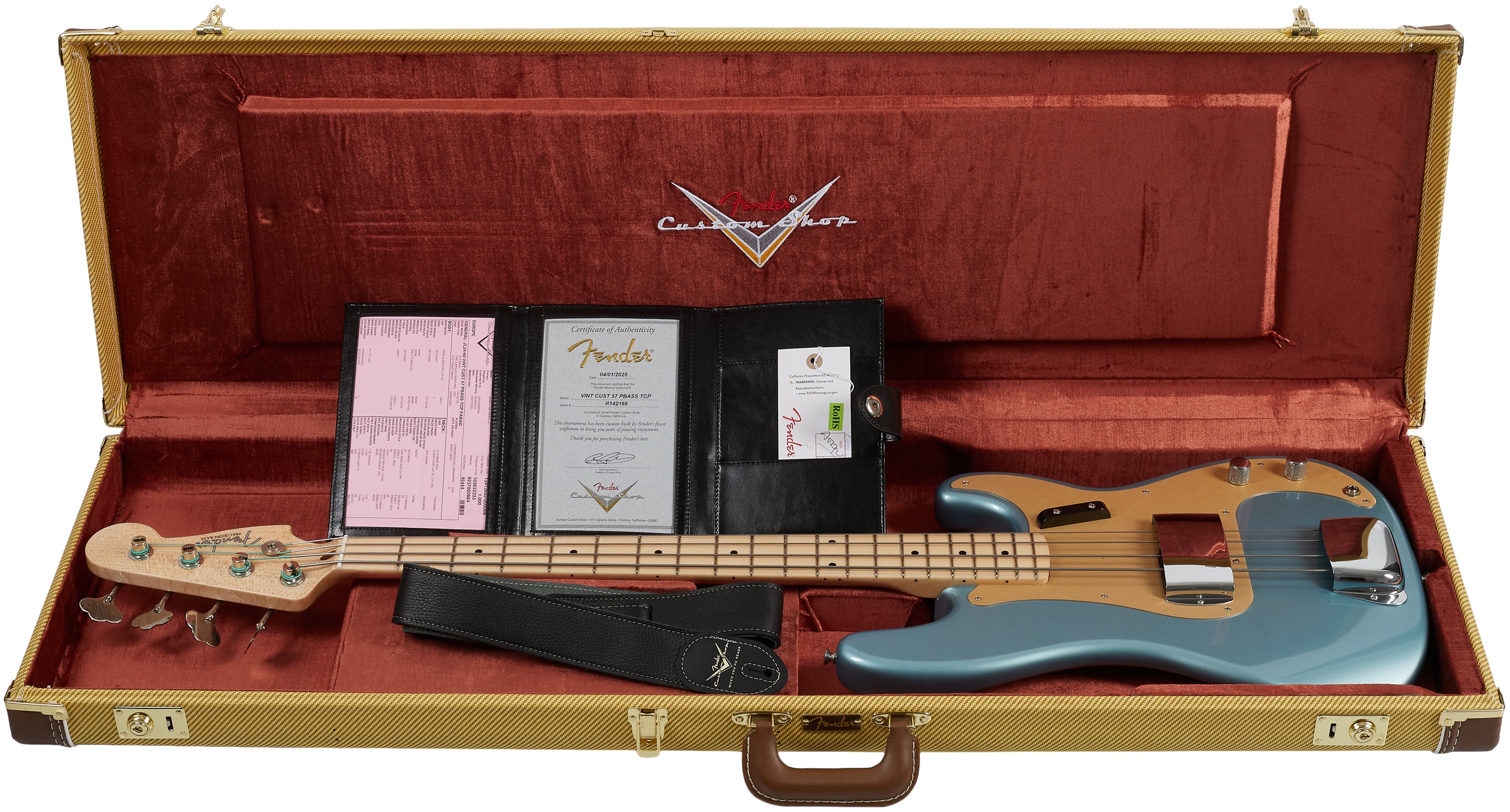 Fender Custom Shop Vintage Custom 57 Precision Bass Time Capsule FABAG (obrázek 6)