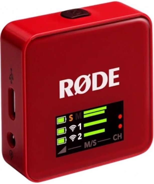 Rode Wireless GO Gen 3 - Red (obrázek 3)