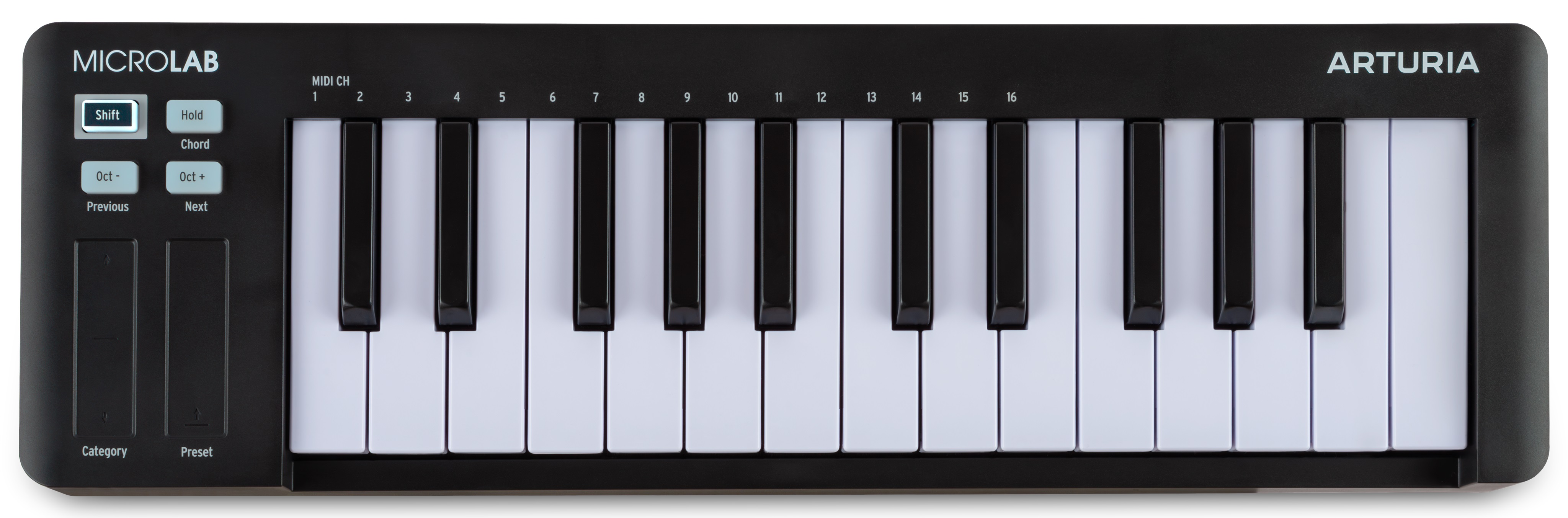 Levně Arturia MicroLab mk3 Black