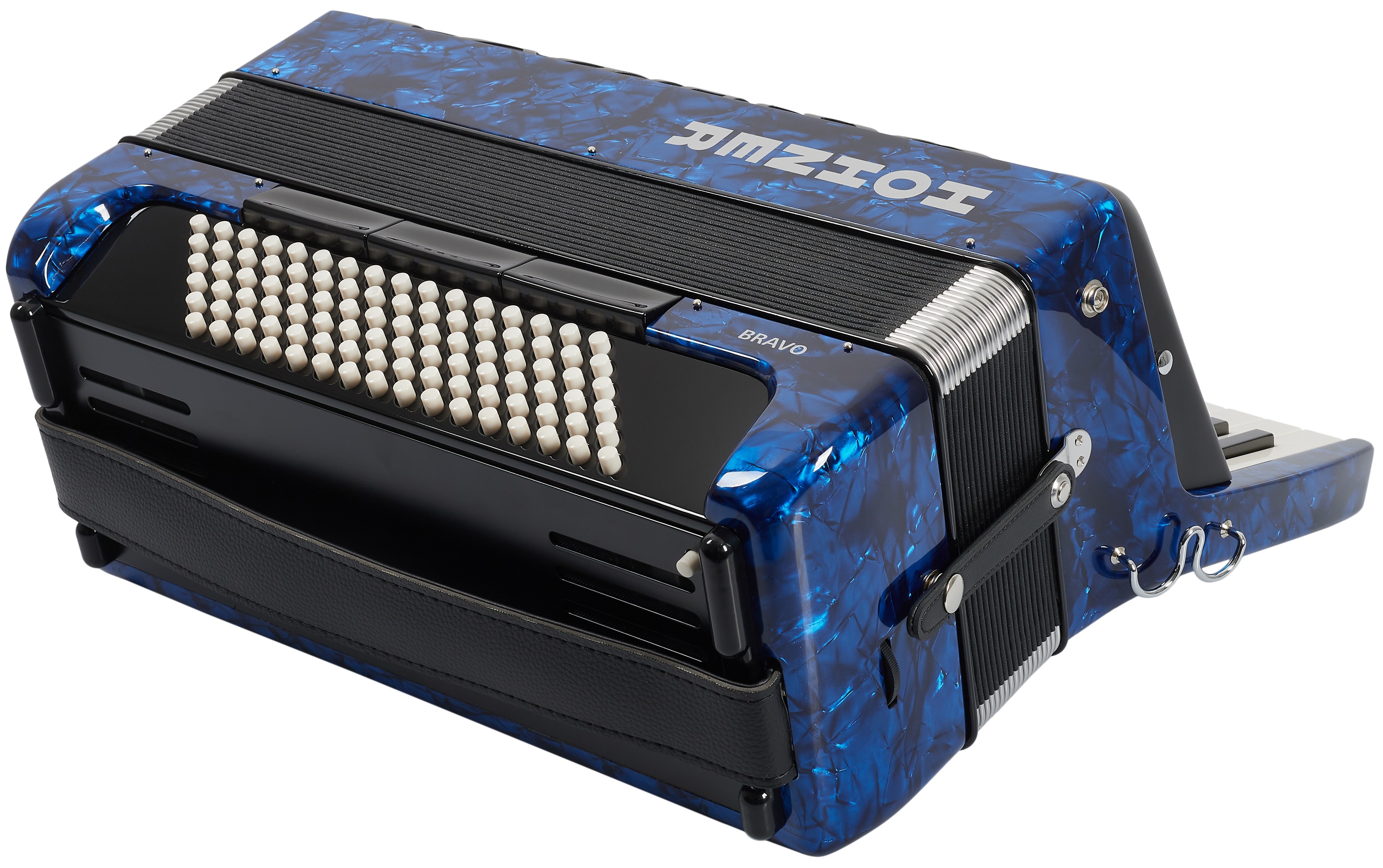 Hohner Bravo III 96 dark blue Silent Key (obrázek 3)