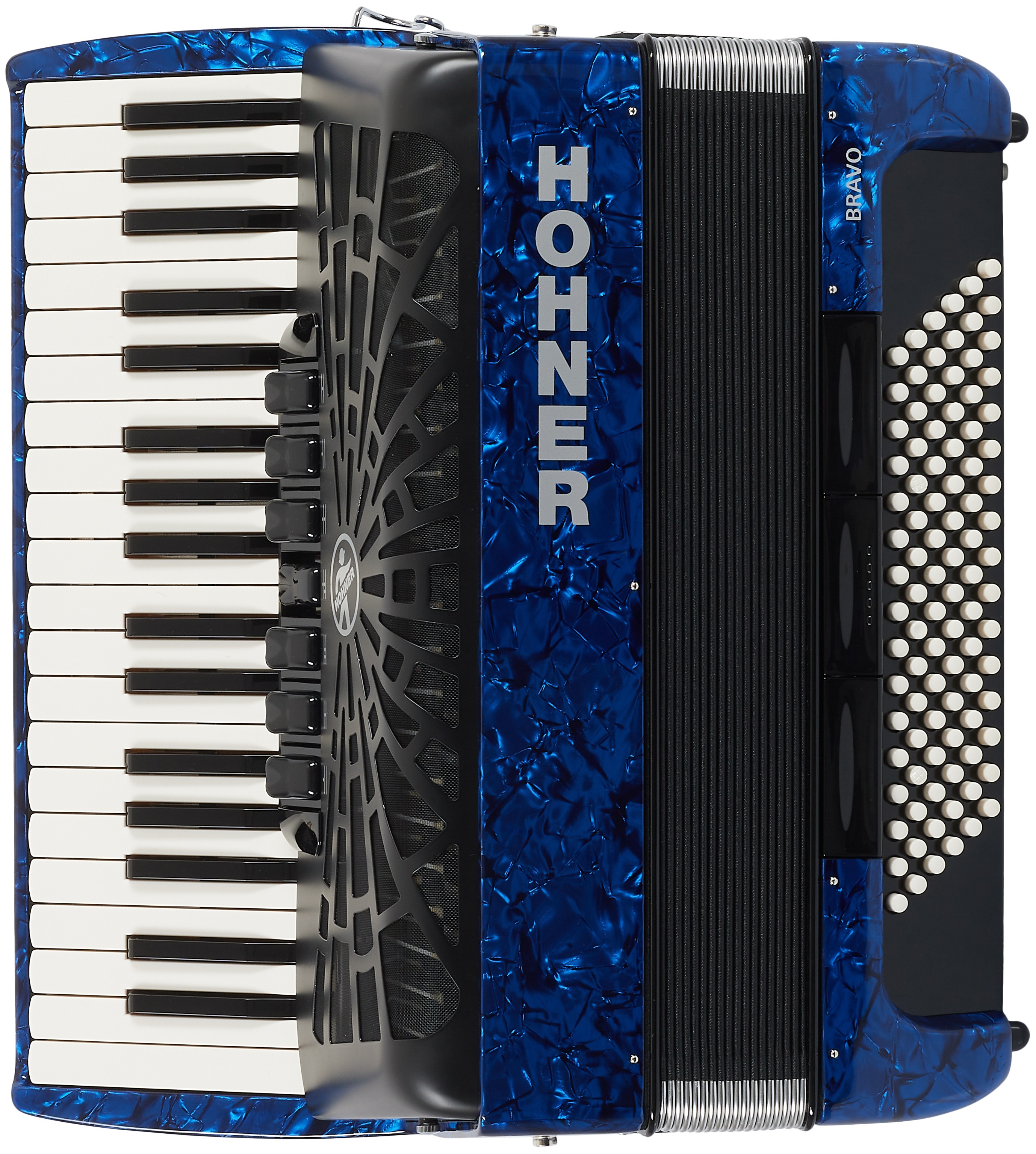 Hohner Bravo III 96 dark blue Silent Key (obrázek 4)