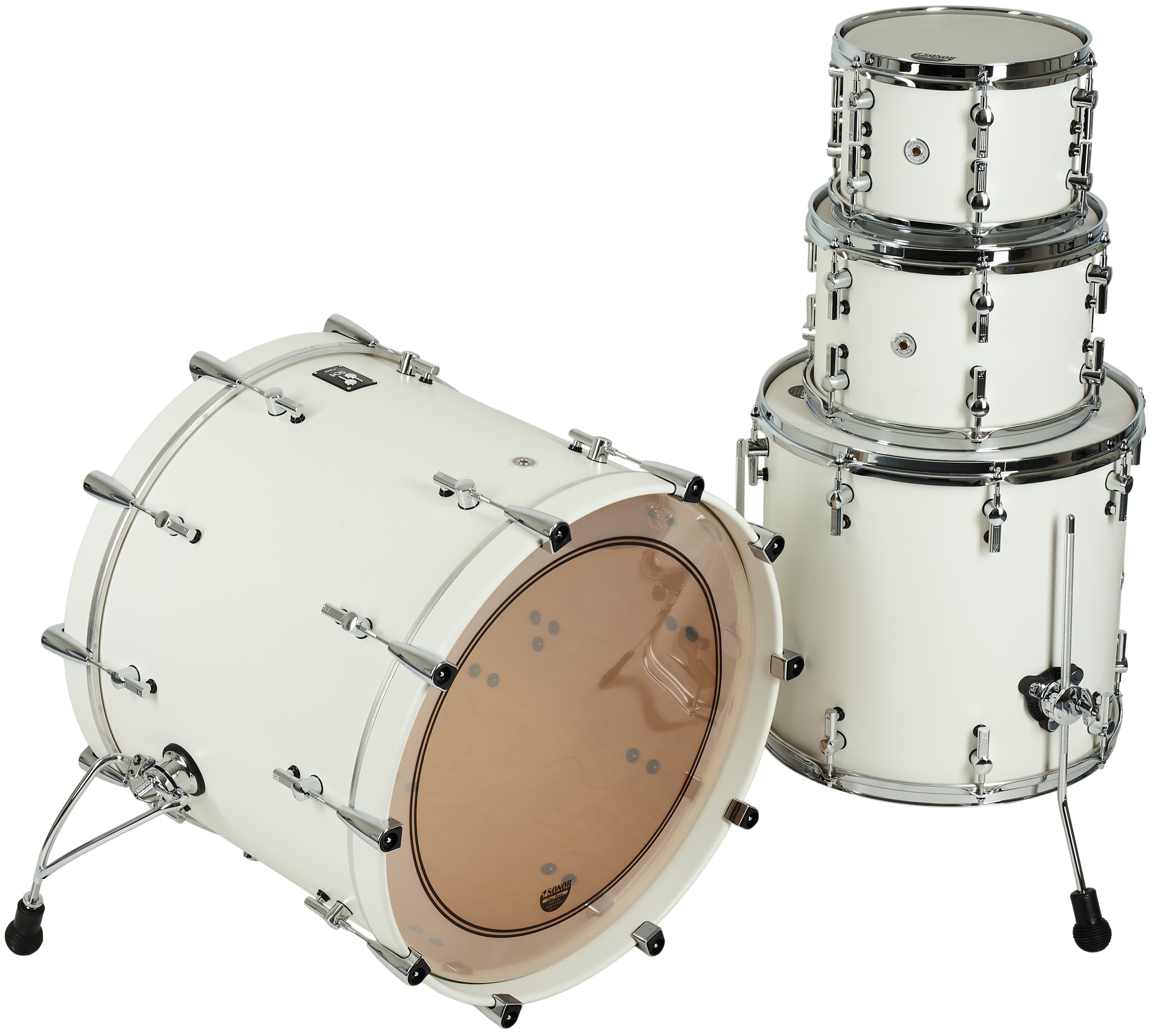 Sonor SQ1 Satin Pure White Birch Drum Set (obrázek 3)