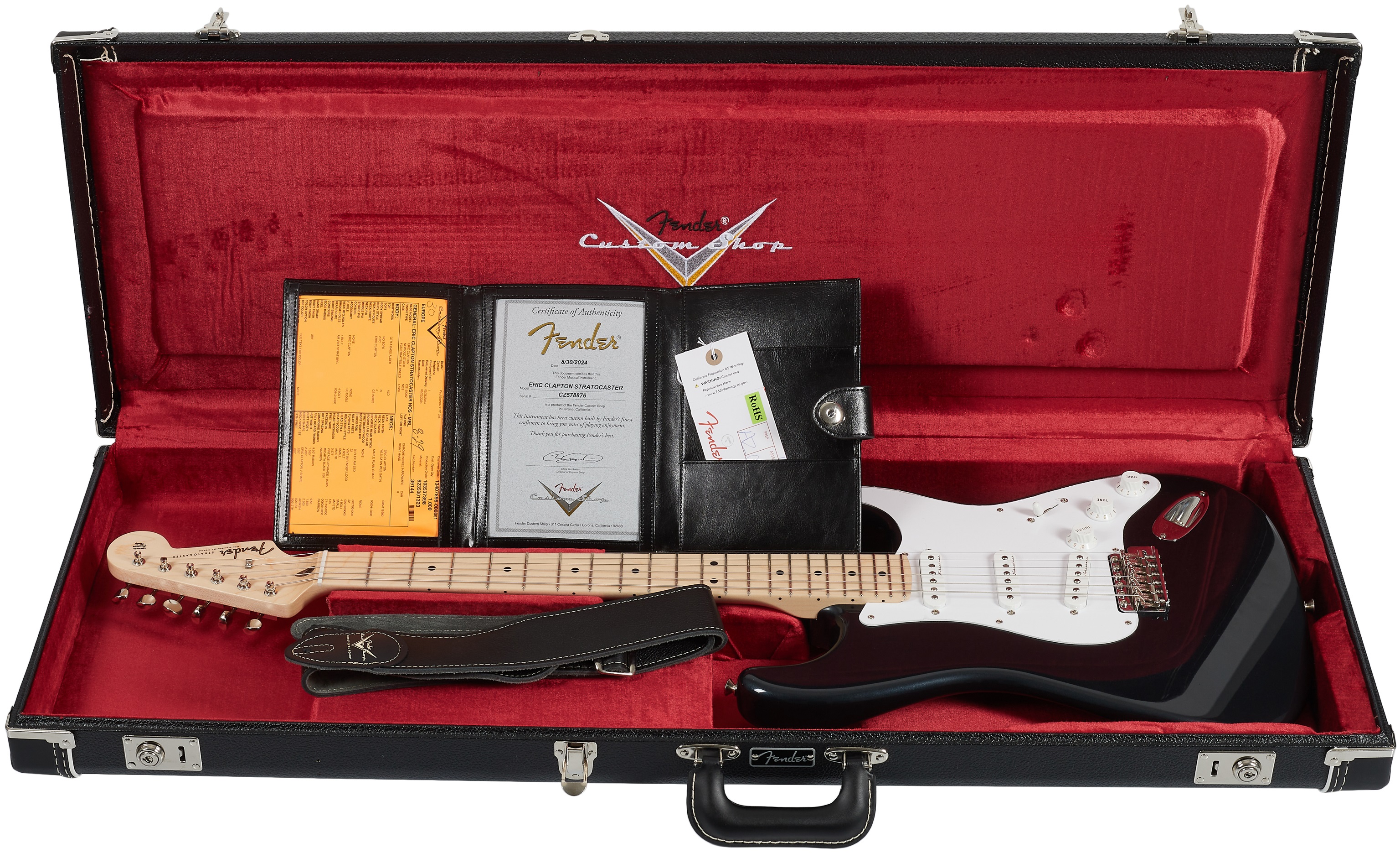Fender Custom Shop Eric Clapton Signature Stratocaster NOS Mercedes Bl (obrázek 6)