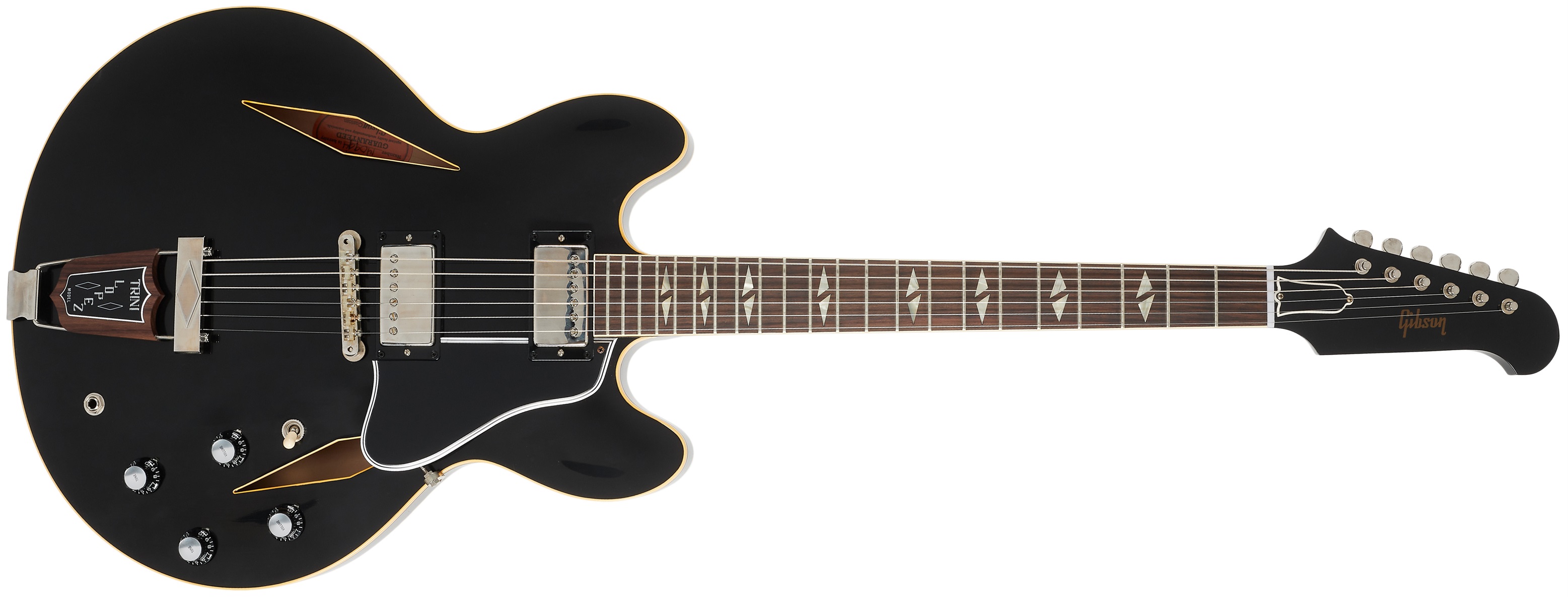 Levně Gibson Custom 1964 Trini Lopez Standard Reissue VOS Ebony