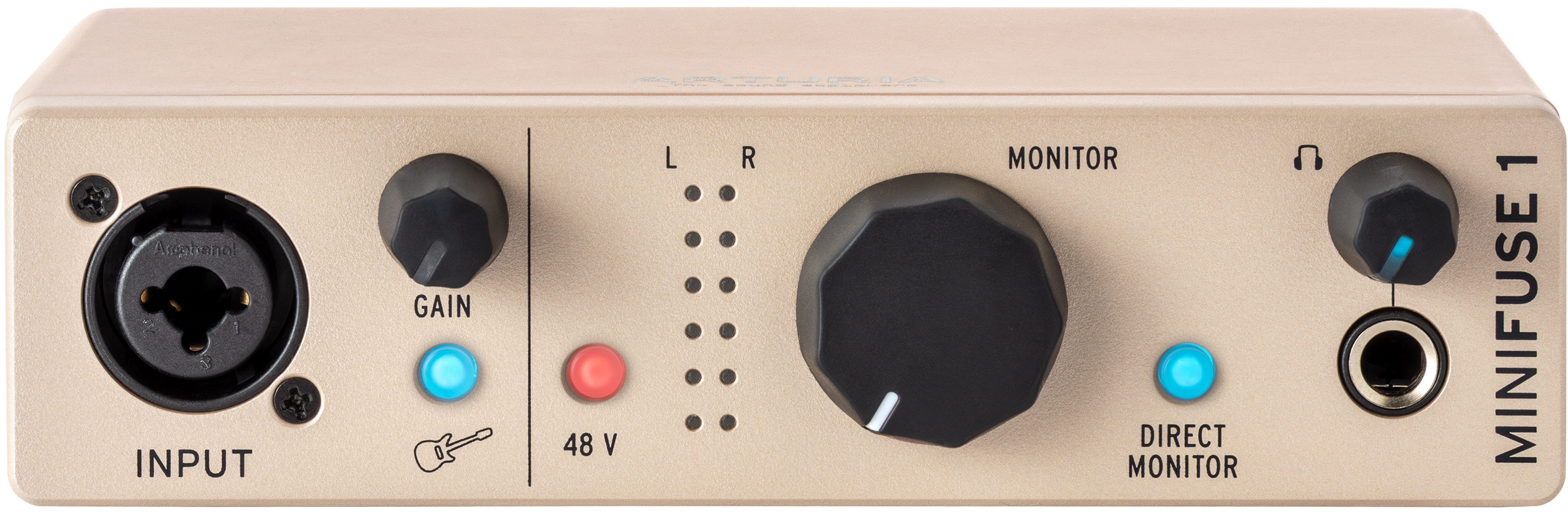 Levně Arturia MiniFuse 1 Champagne