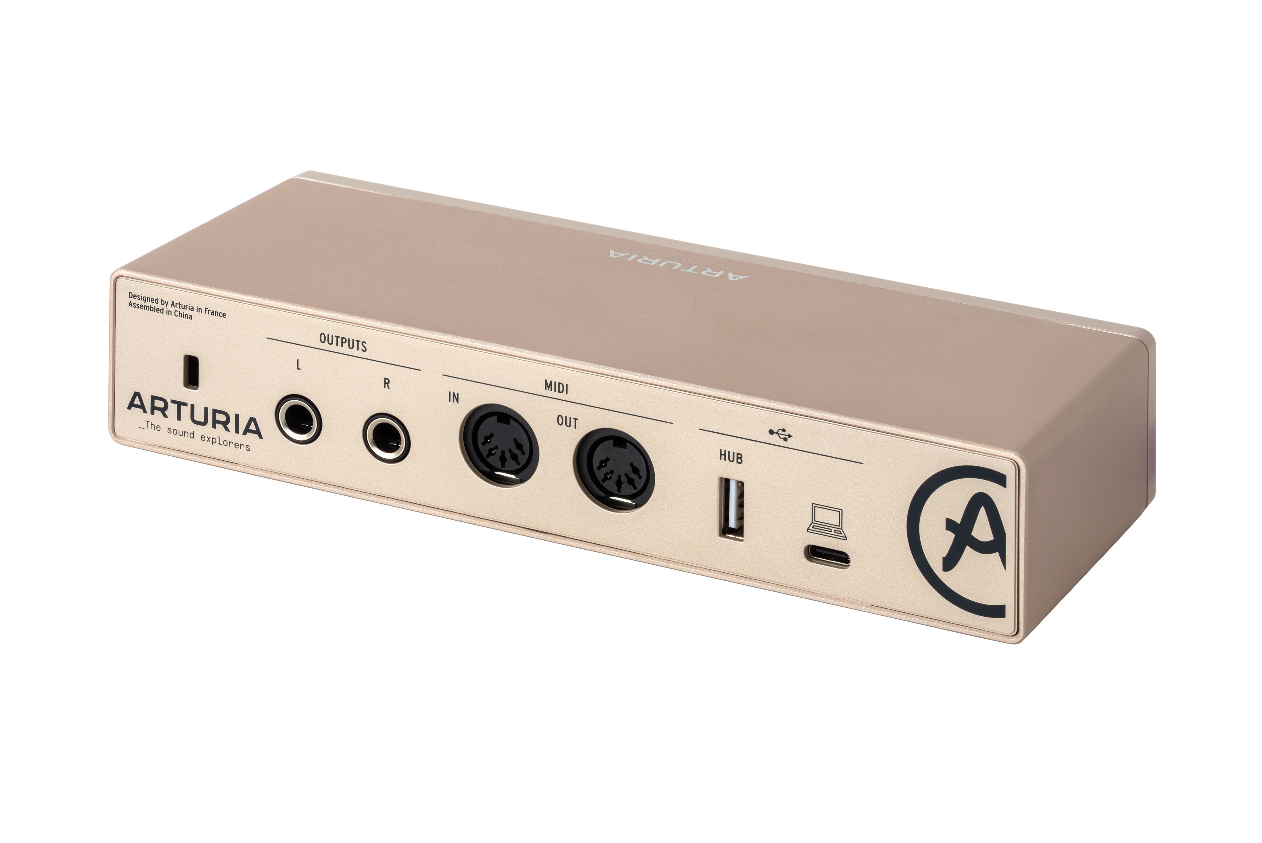 Arturia MiniFuse 2 Champagne (obrázek 3)