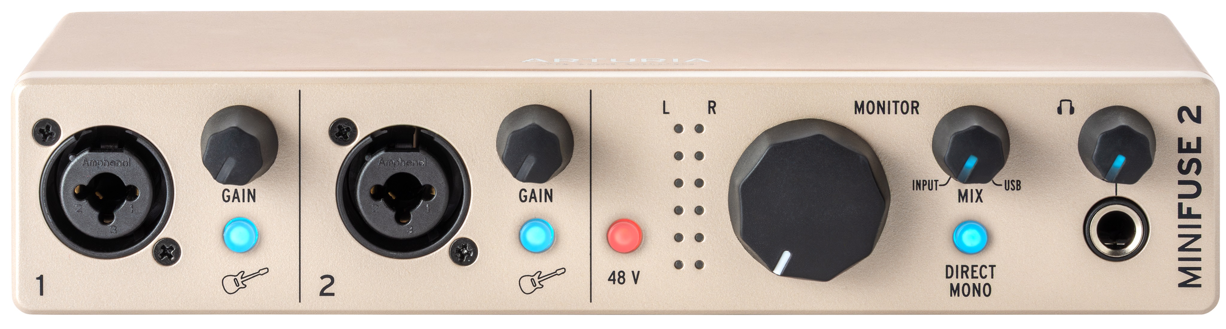 Levně Arturia MiniFuse 2 Champagne