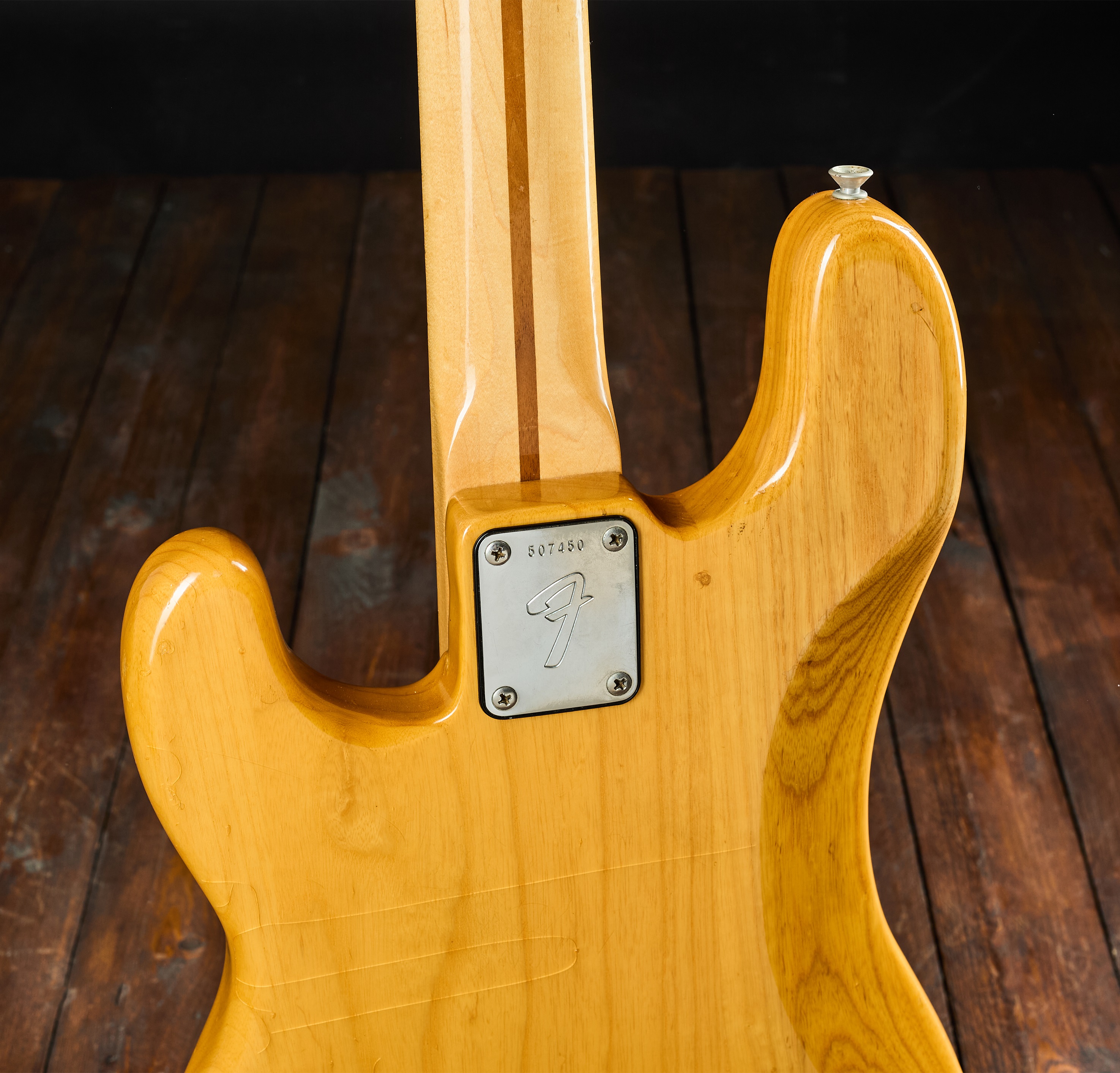 Fender 1973 Precision Bass Natural (obrázek 5)