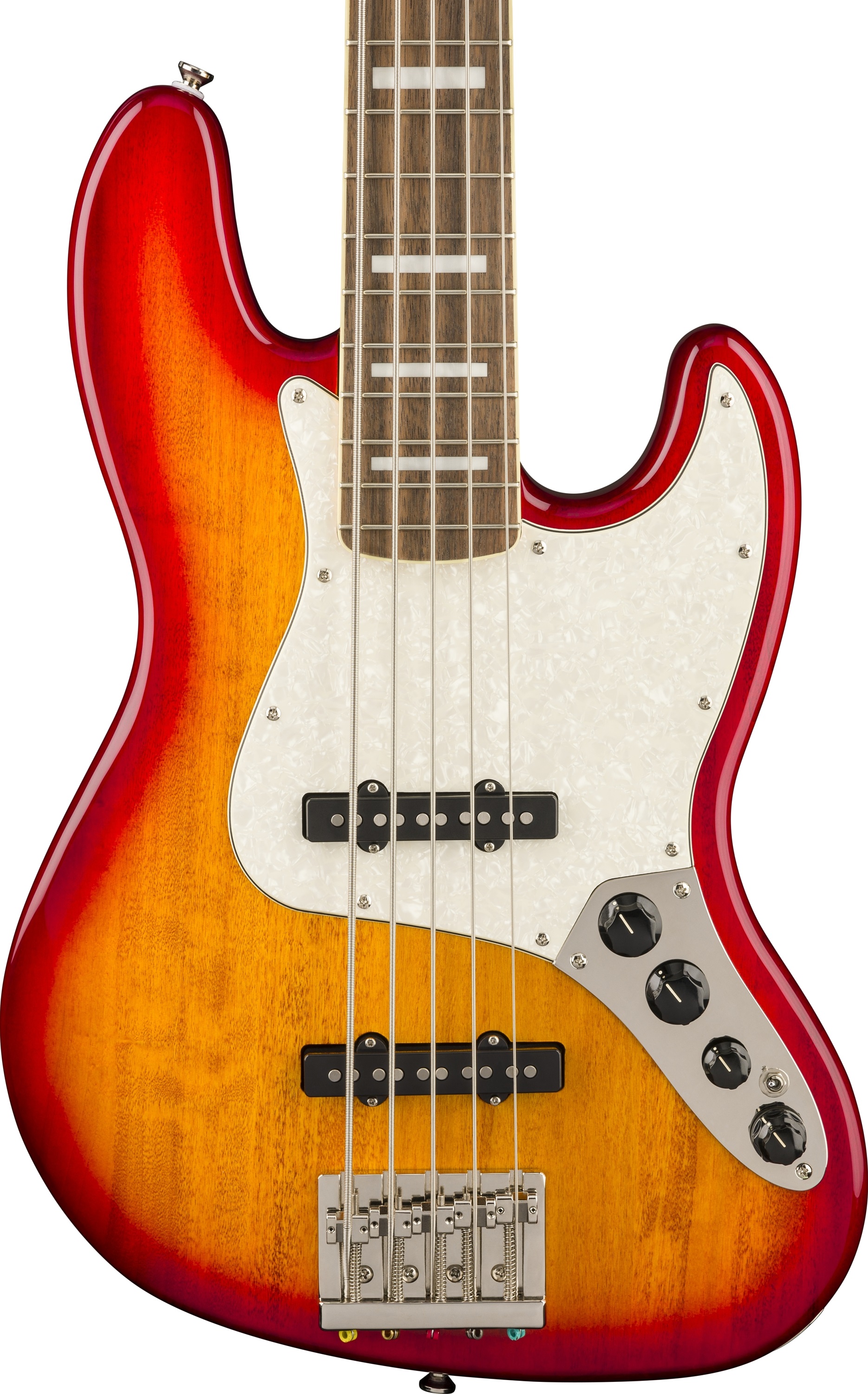 Fender Squier Classic Vibe Active 70s Jazz Bass V LRL SSB (obrázek 3)