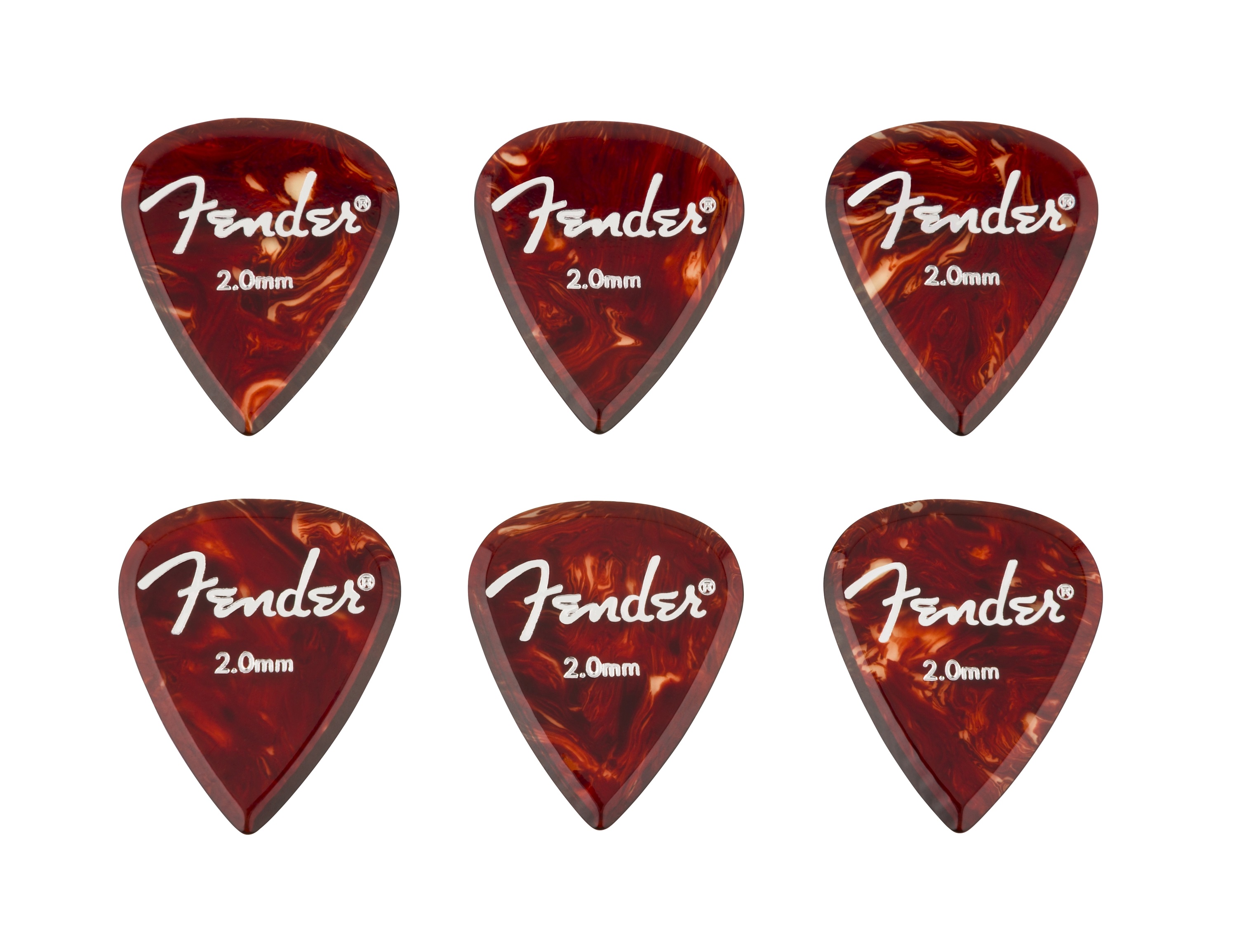 Fender Aero Acrylic Picks 2.0mm (obrázek 3)