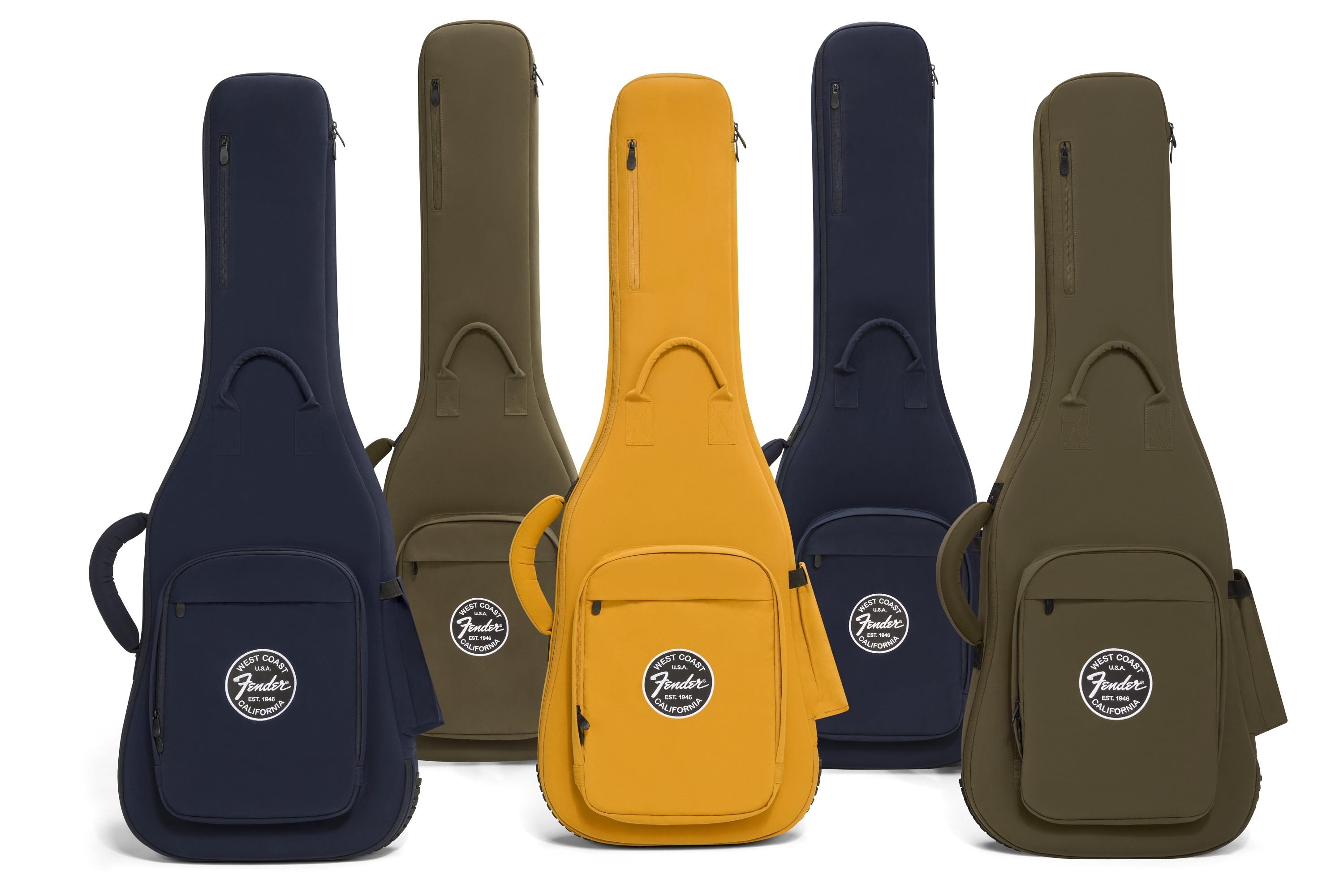 Fender Troubadour Electric Guitar Gig Bag Navy (obrázek 5)