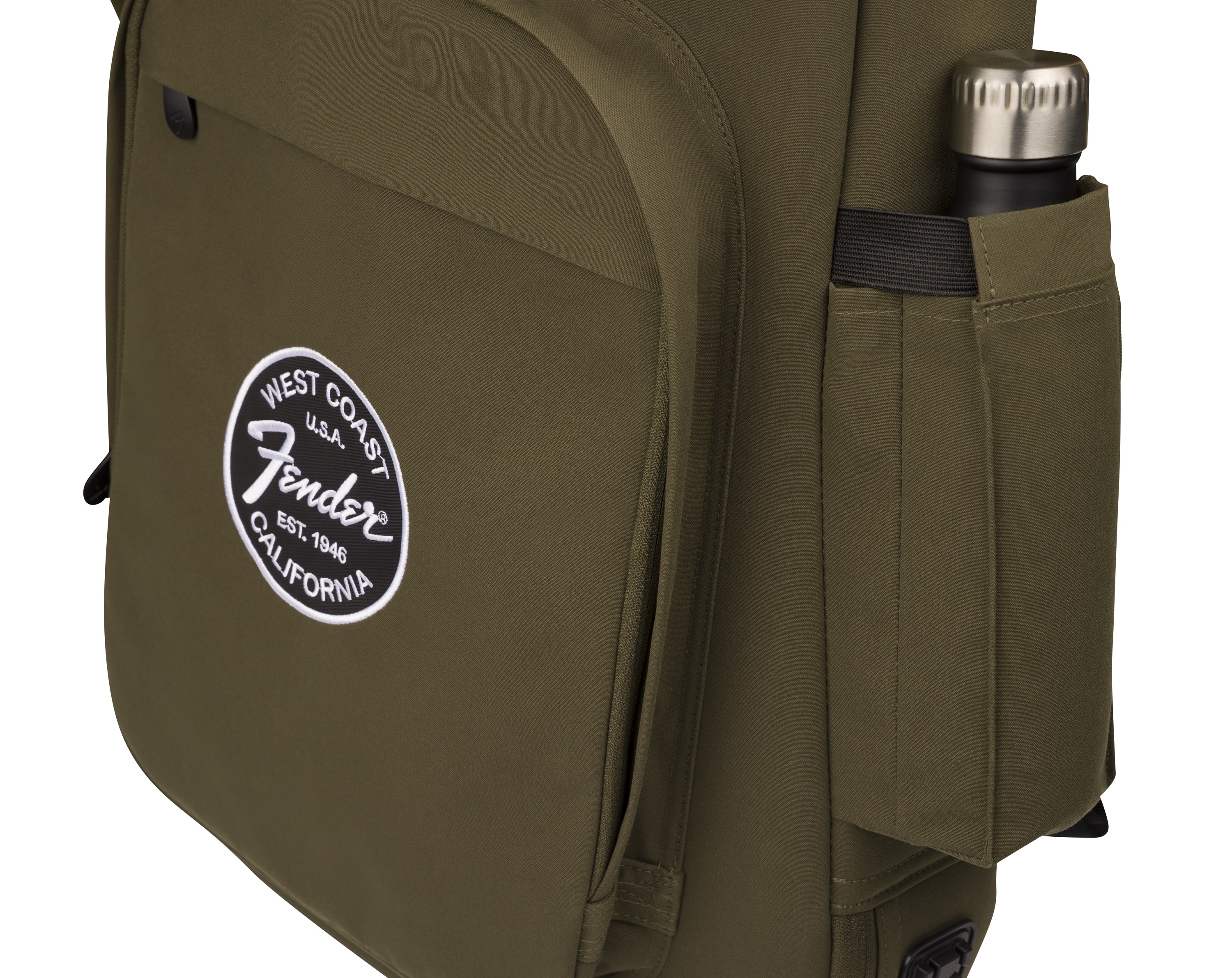 Fender Troubadour Electric Guitar Gig Bag Olive (obrázek 3)