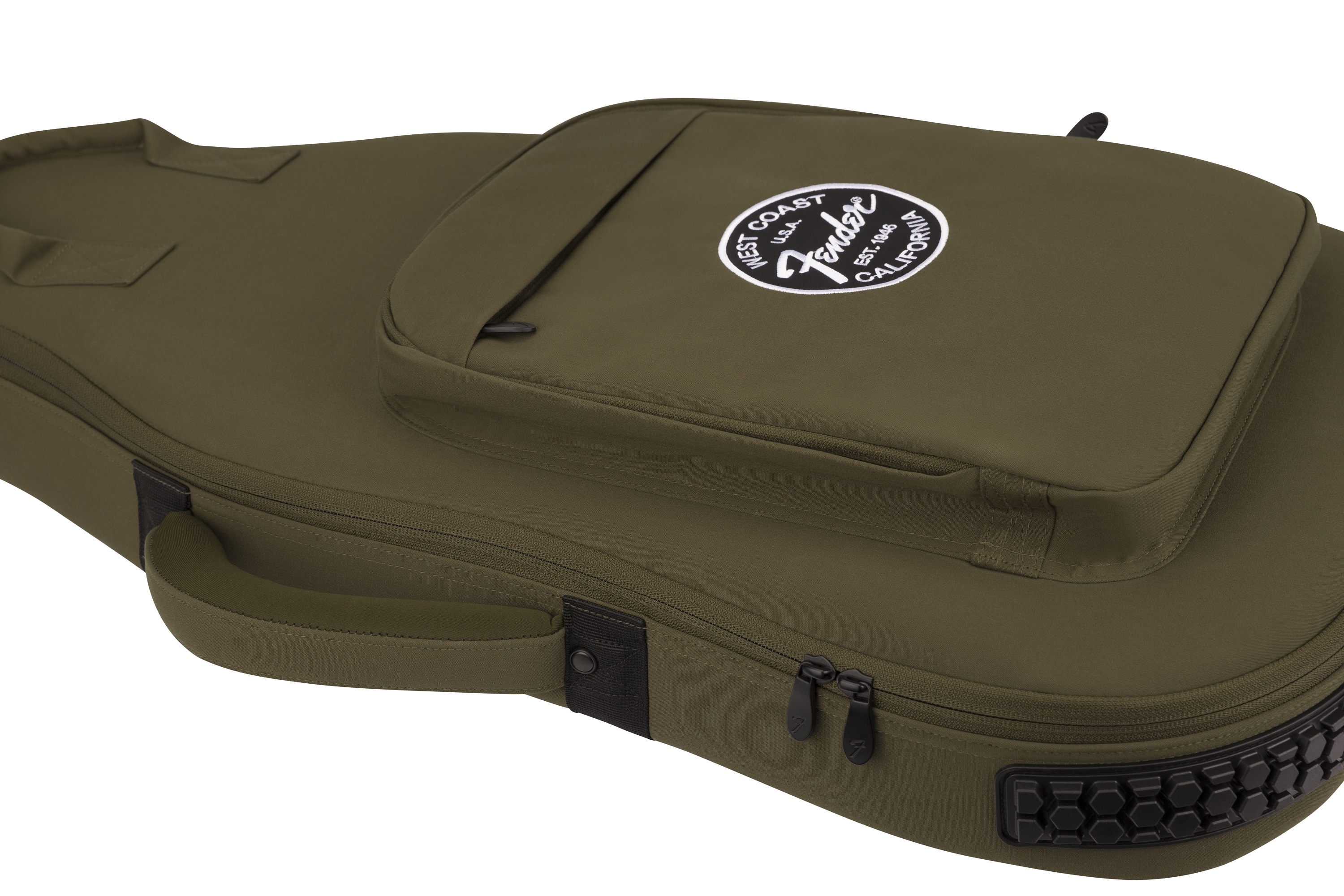 Fender Troubadour Electric Guitar Gig Bag Olive (obrázek 6)