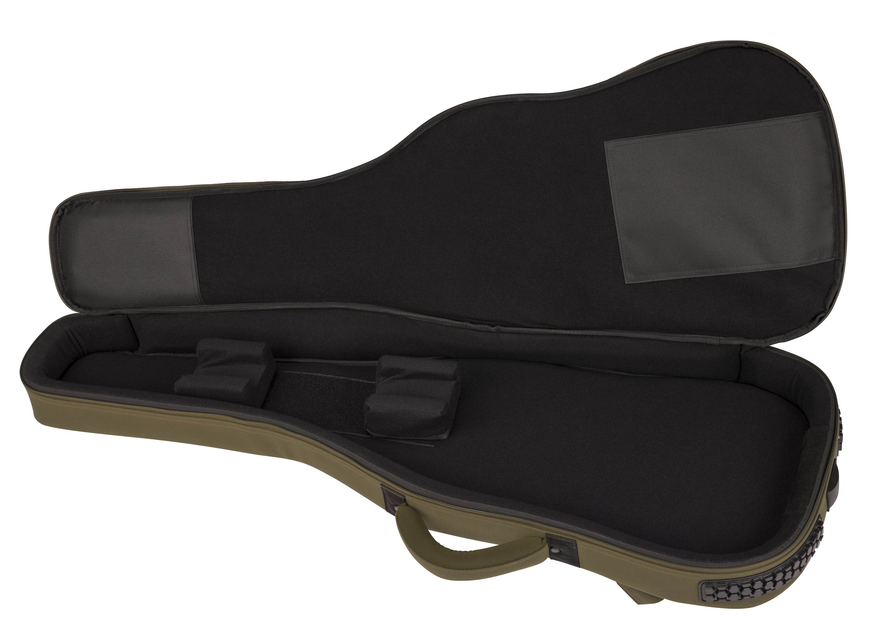 Fender Troubadour Electric Guitar Gig Bag Olive (obrázek 10)