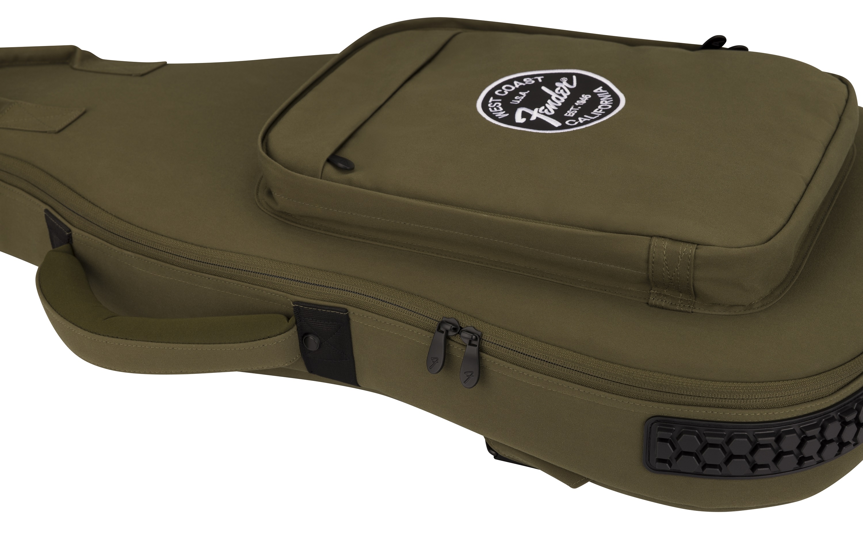 Fender Troubadour Electric Bass Gig Bag Olive (obrázek 6)