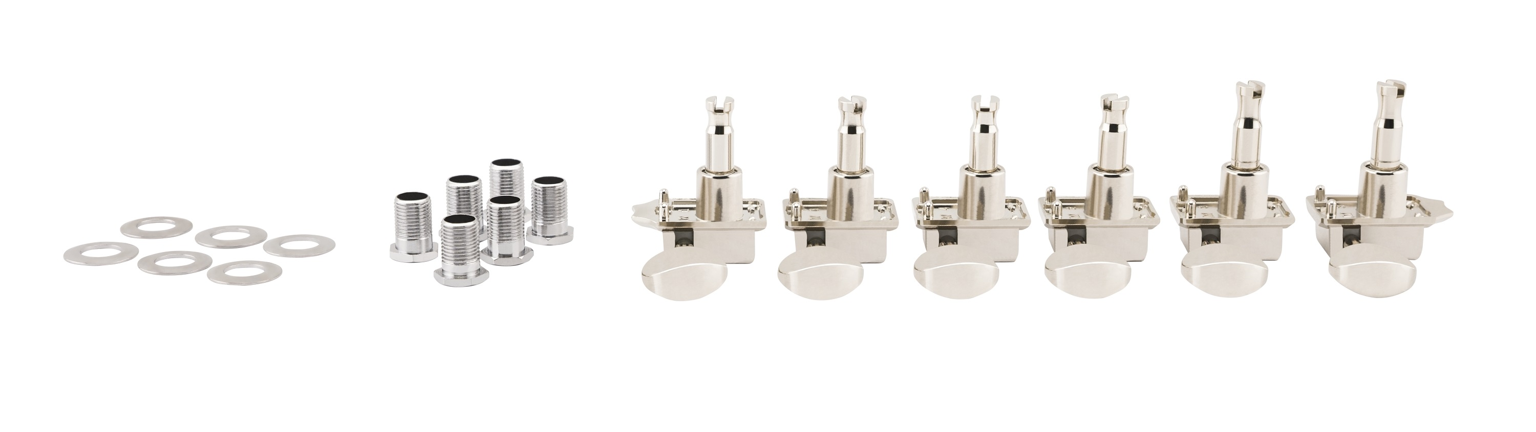 Fender ClassicGear Staggered Tuning Machines Chrome (obrázek 4)