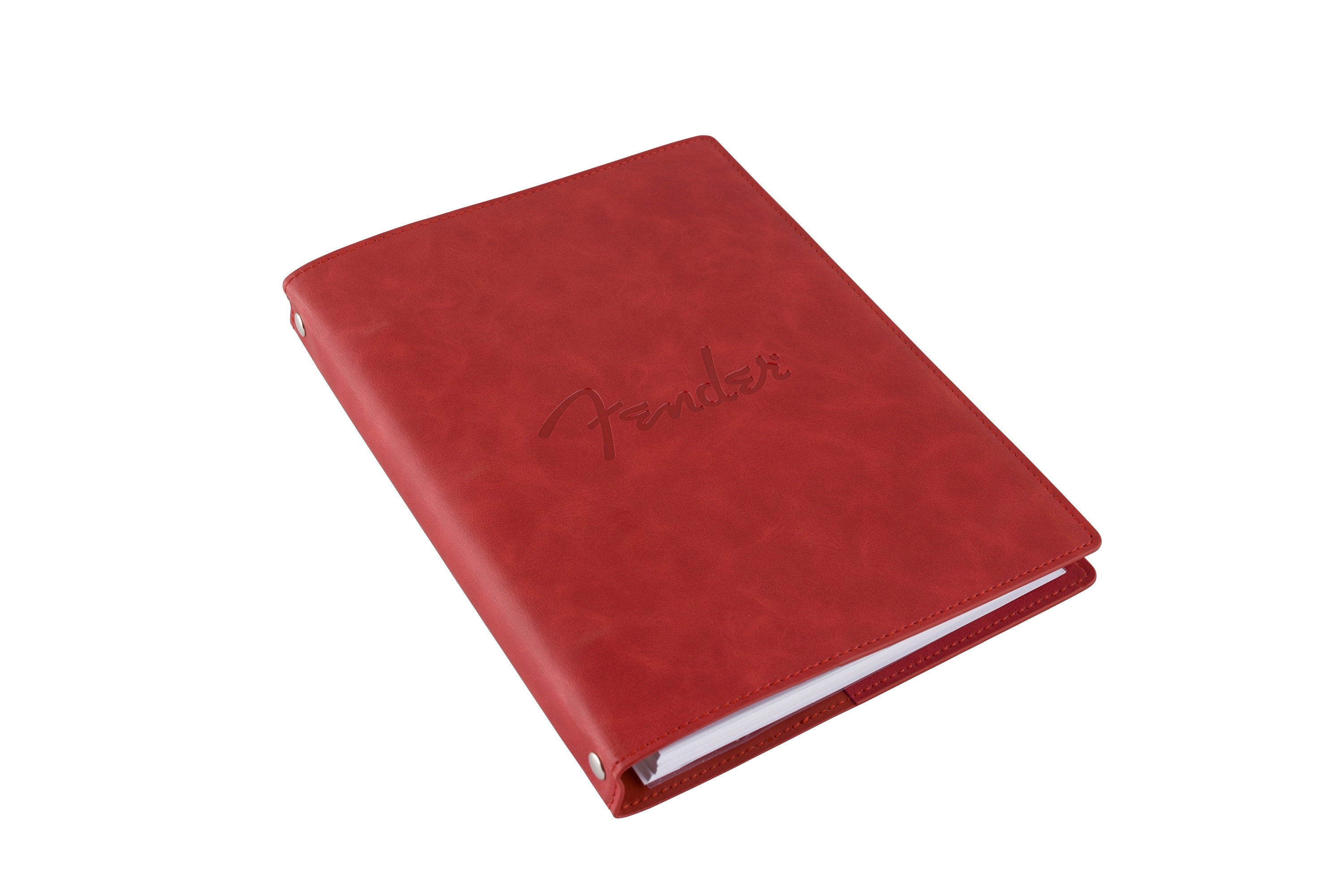 Fender Vegan Leather Music Note Book Dakota Red (obrázek 5)