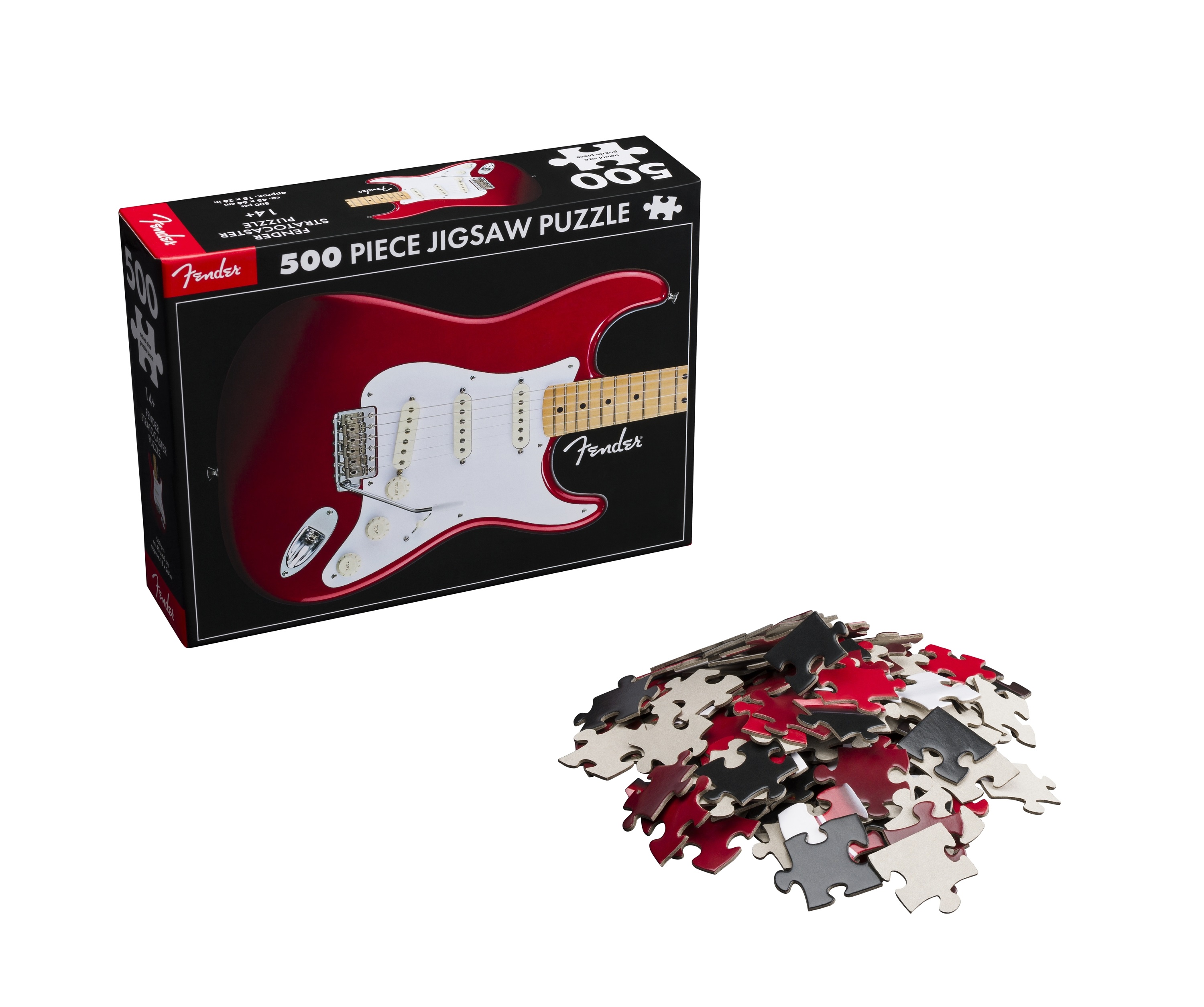 Fender 500-Piece Stratocaster Puzzle (obrázek 5)