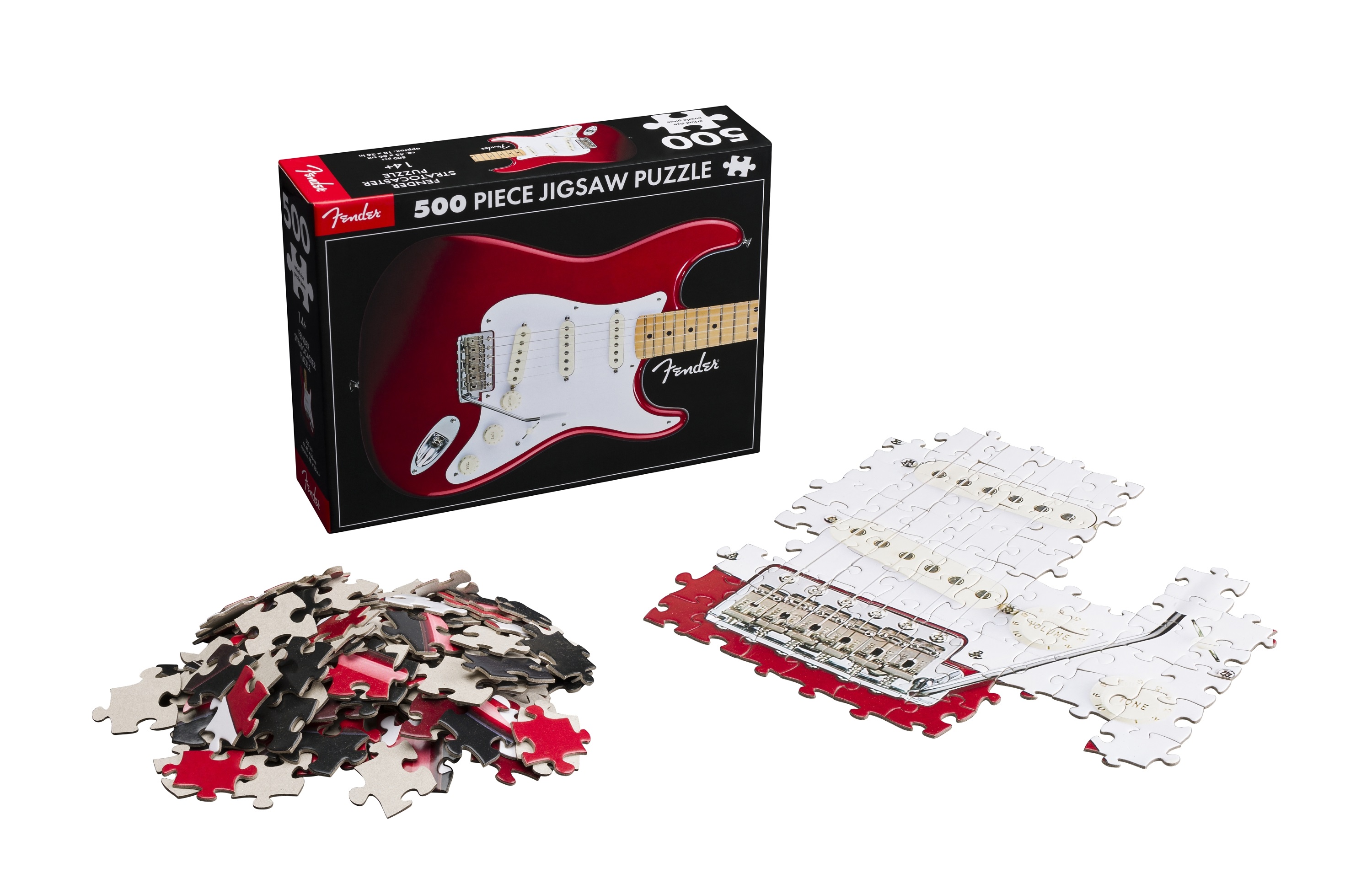 Fender 500-Piece Stratocaster Puzzle (obrázek 6)