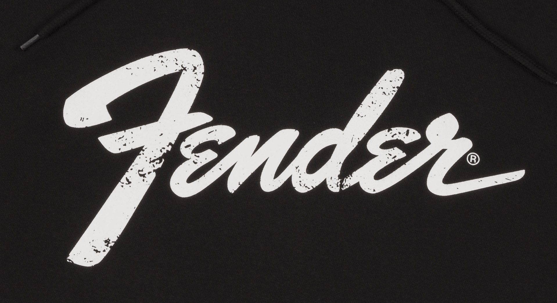 Fender Logo Date Back Hoodie Black XL (obrázek 3)