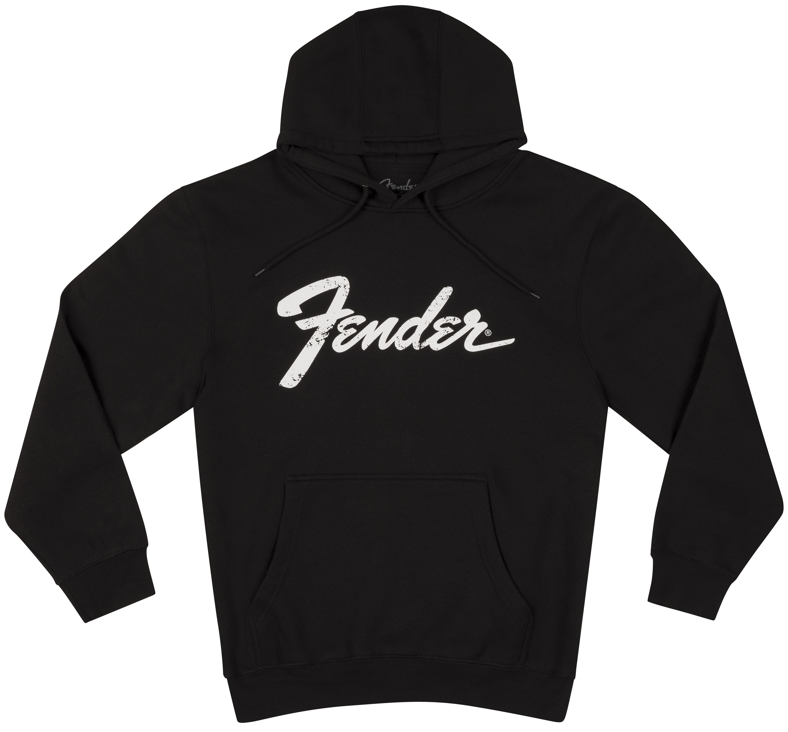 Levně Fender Logo Date Back Hoodie Black L