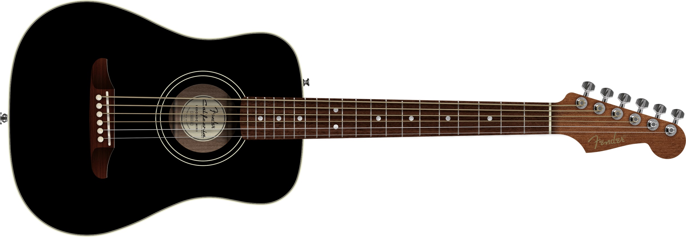 Levně Fender California Standard Redondo Mini BLK
