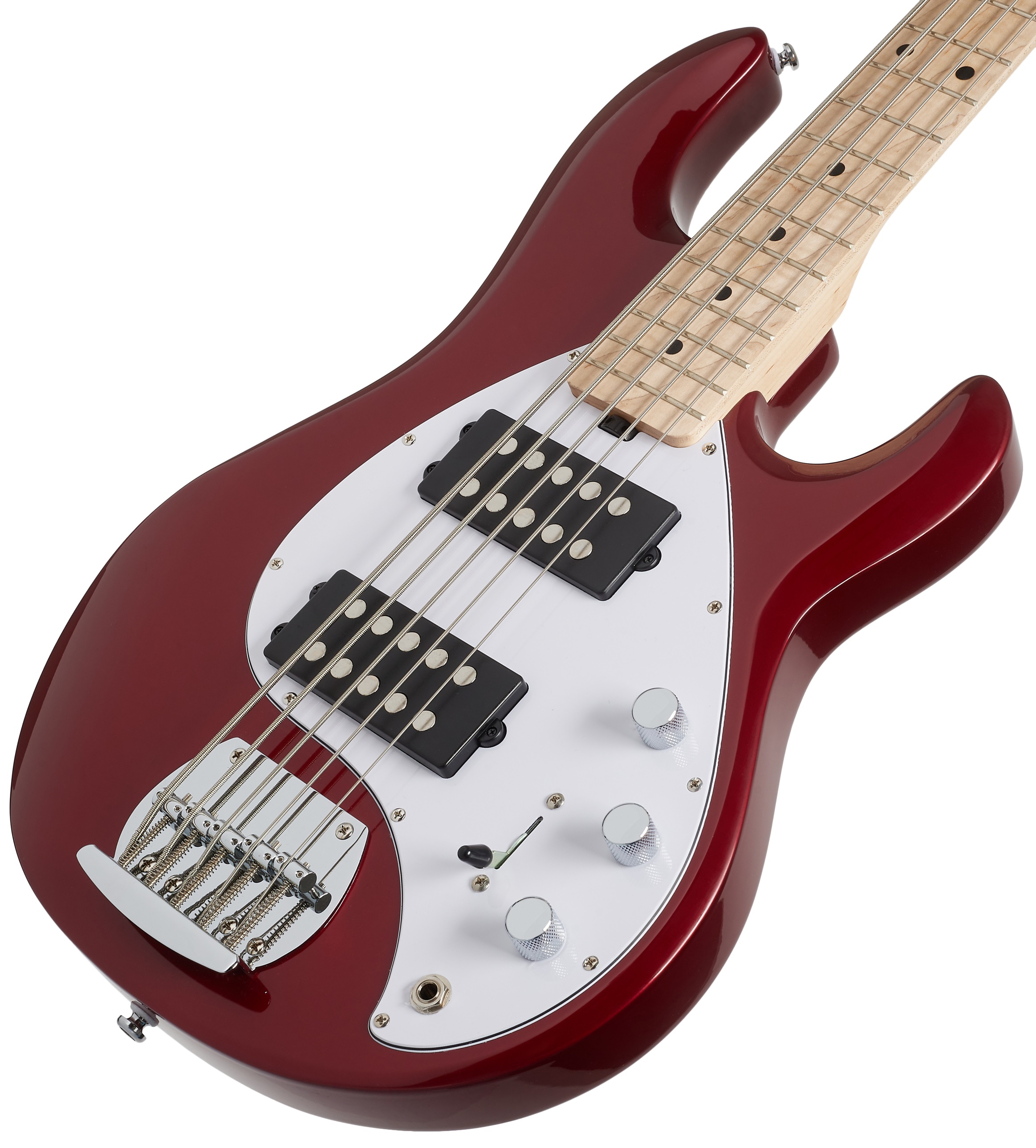 Sterling by Music Man SUB StingRay 5 HH Candy Apple Red (obrázek 3)