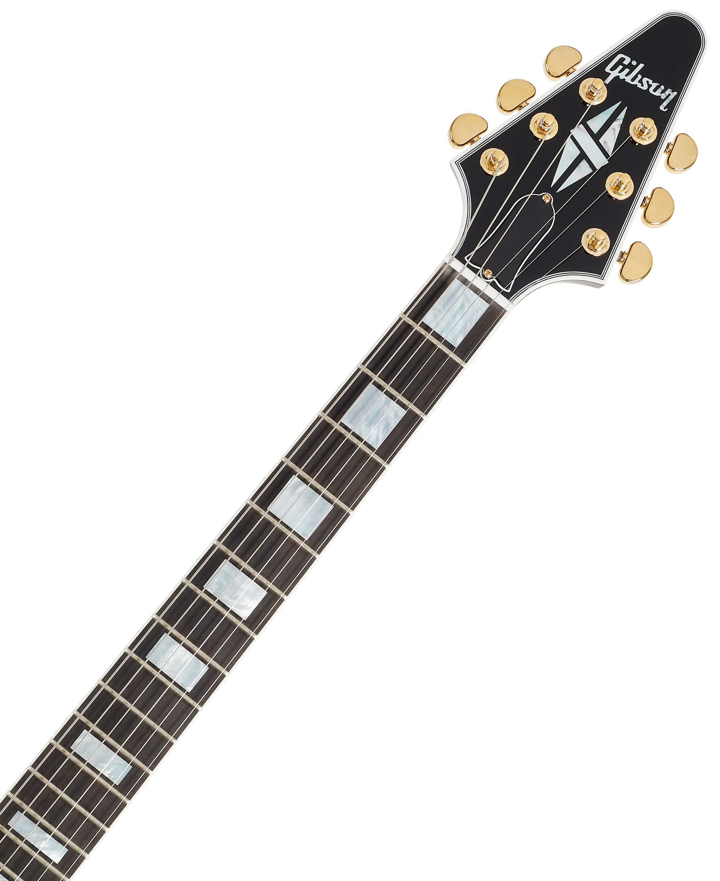 Gibson Custom Flying V Custom w/ Ebony Fingerboard Gloss Ebony (obrázek 4)