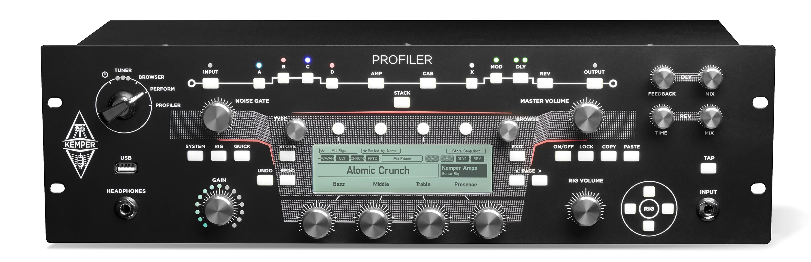 Kemper Profiler PowerRack MK2 + Remote MK2