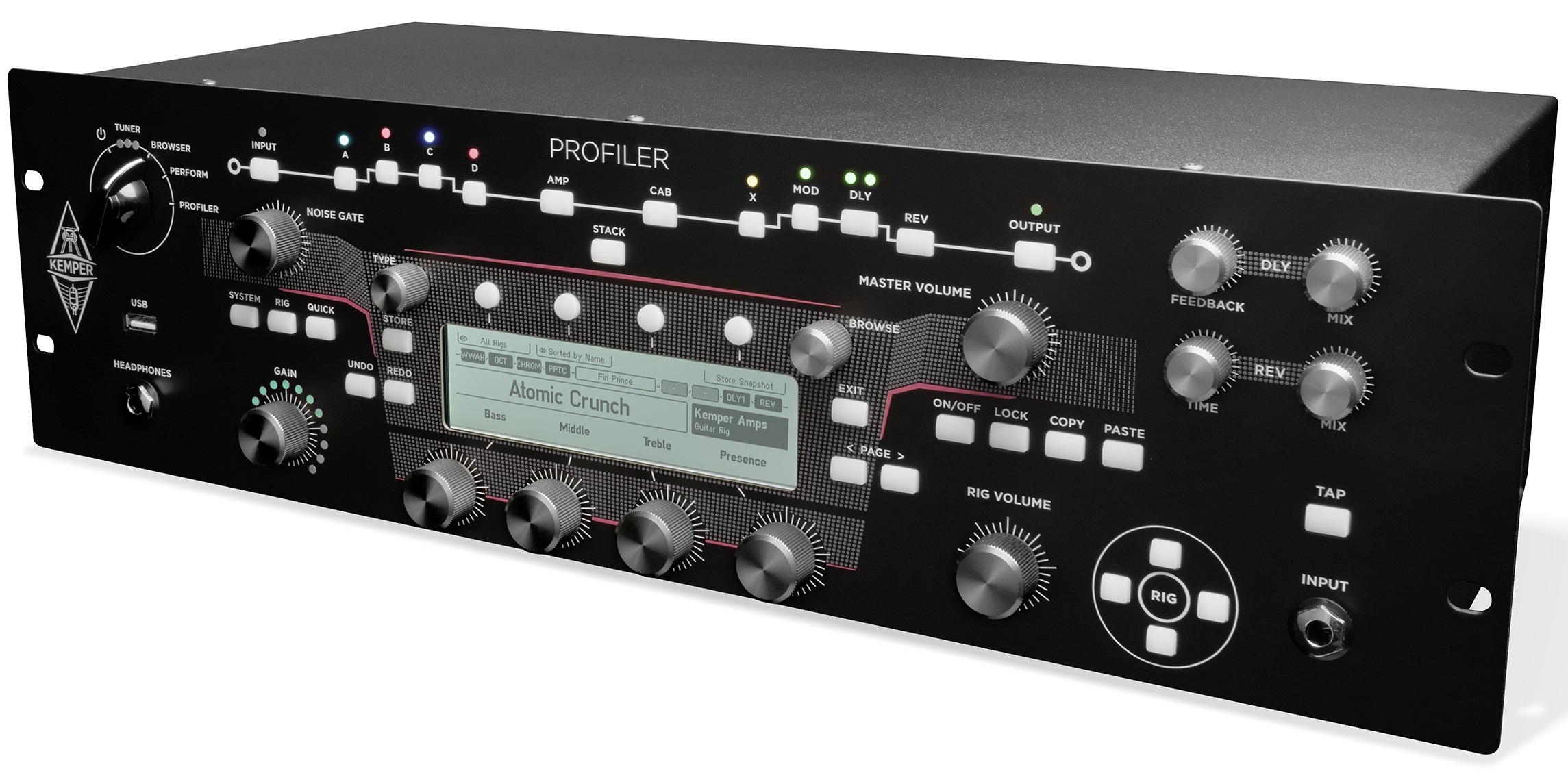 Kemper Profiler Rack MK2 + Remote MK2 (obrázek 4)