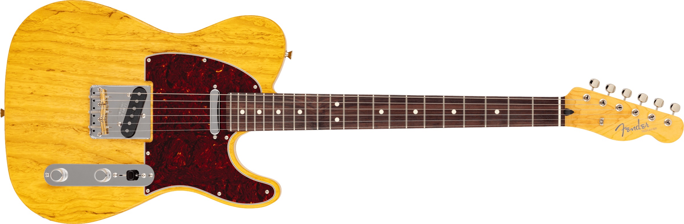 Fender MIJ LE Raw Ash Telecaster VNT