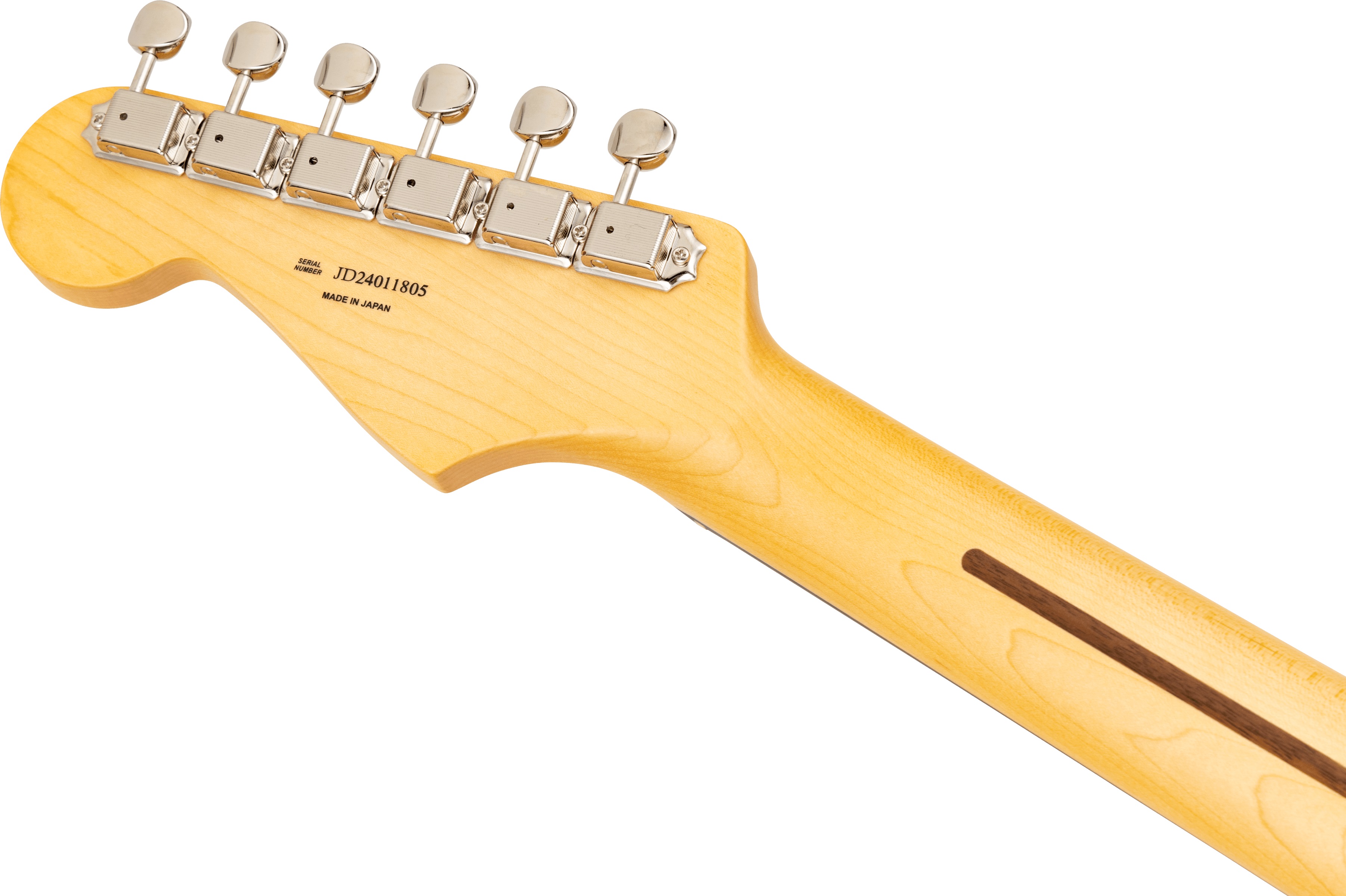 Fender MIJ LE Raw Ash Stratocaster BLK (rozbalené) (obrázek 5)