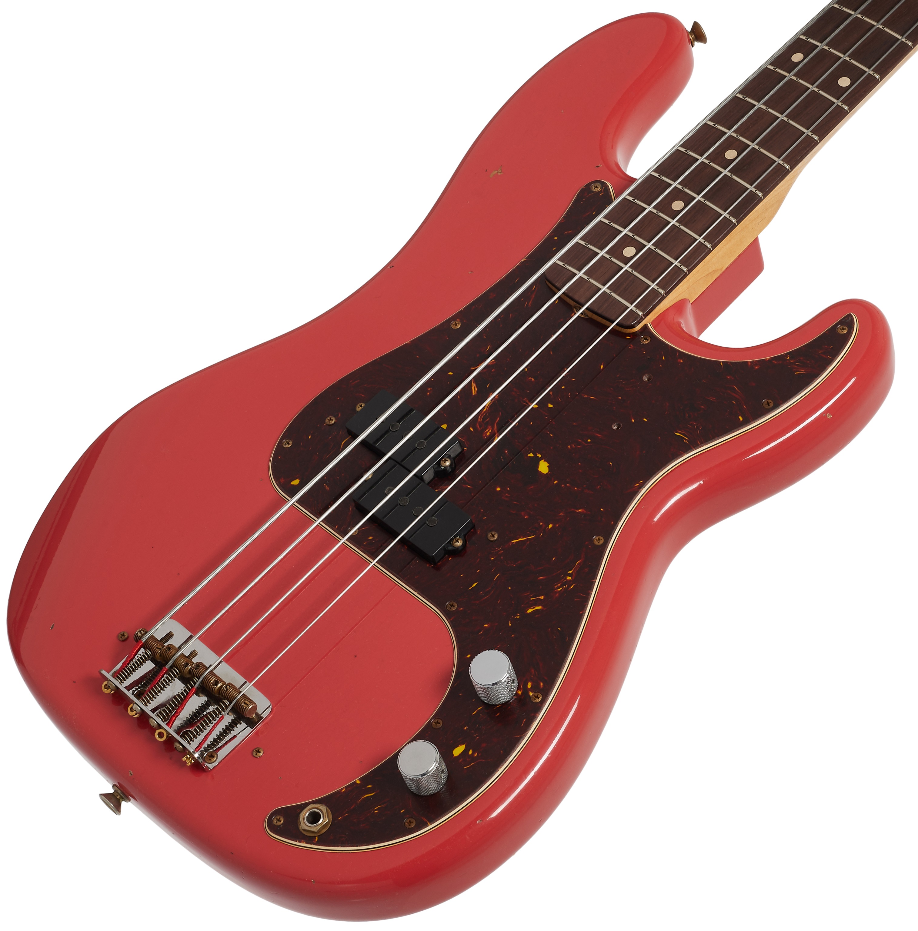 Fender Custom Shop Pino Palladino Signature Precision Bass Fiesta Red (obrázek 3)