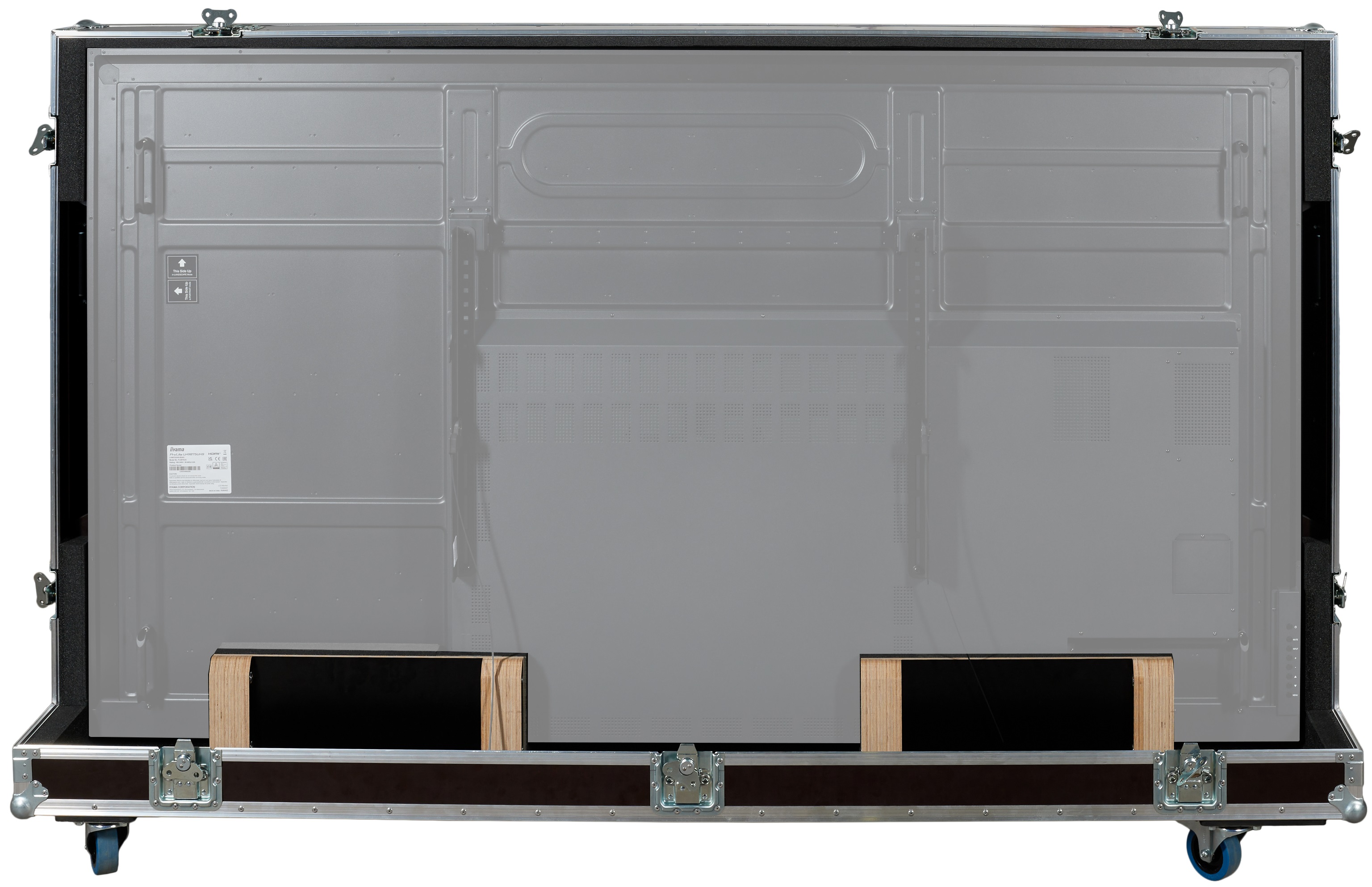 Razzor Cases Case pro 98" TV IIYAMA LH9875UHS-B2AG (obrázek 5)