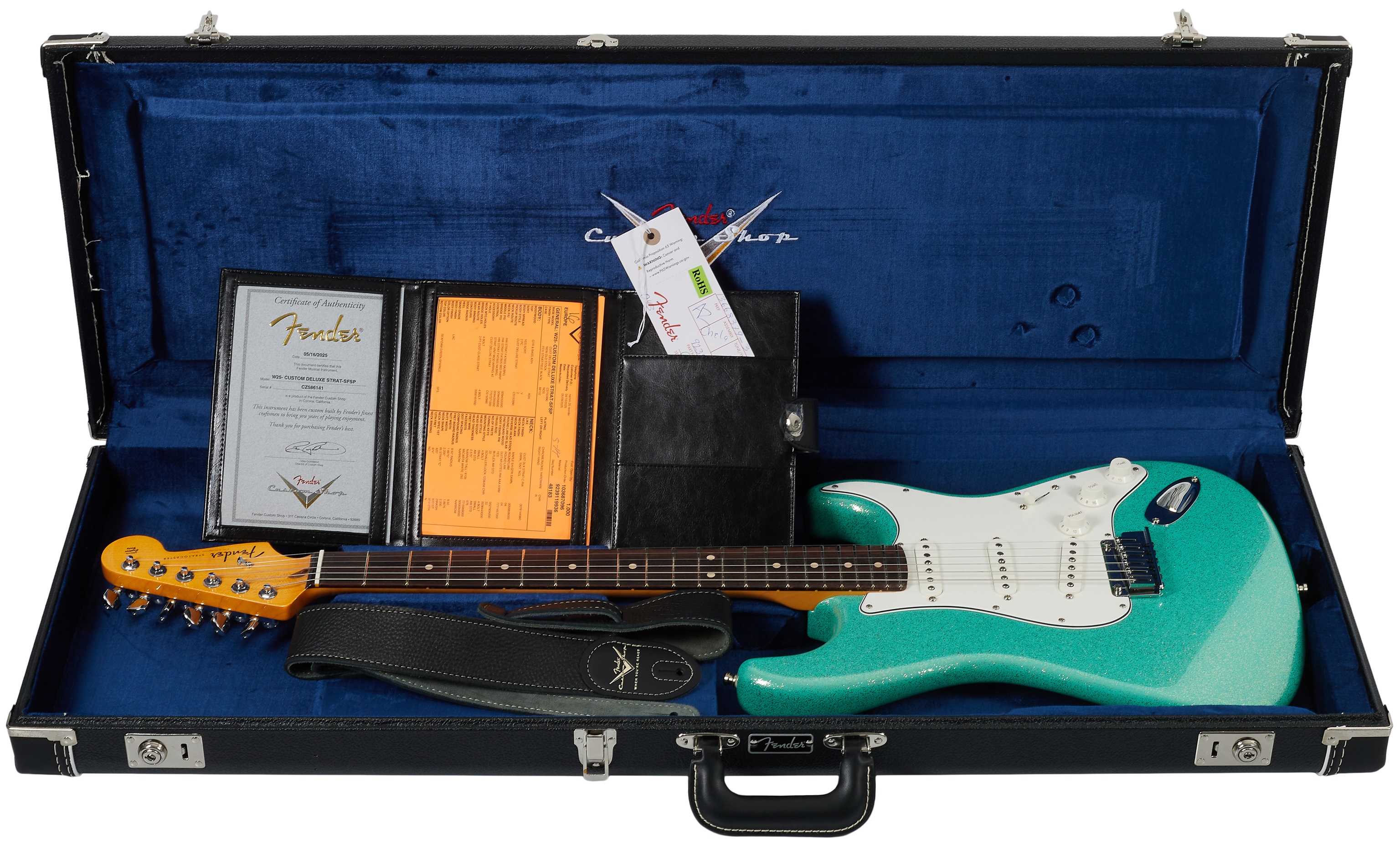 Fender Custom Shop Custom Deluxe Stratocaster SFSP (obrázek 6)