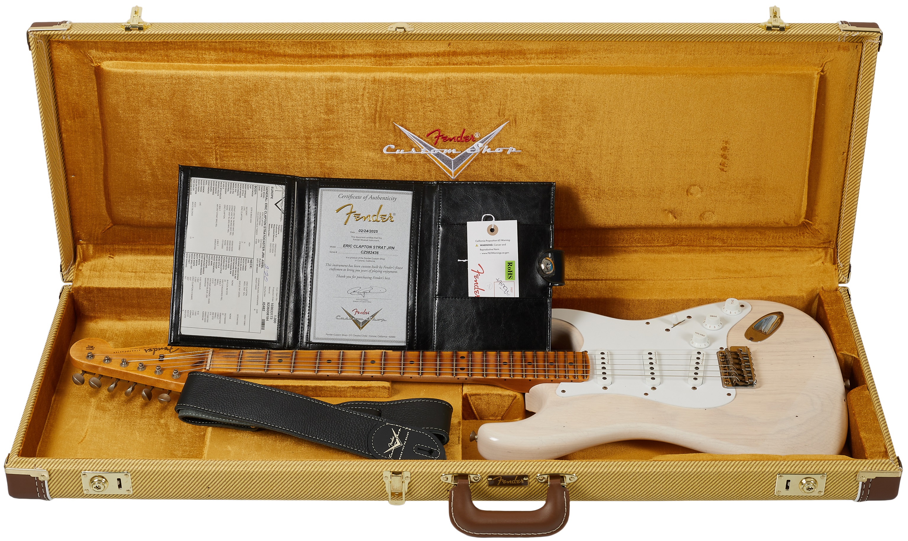 Fender Custom Shop Eric Clapton Signature Stratocaster JRN Relic Aged (obrázek 6)
